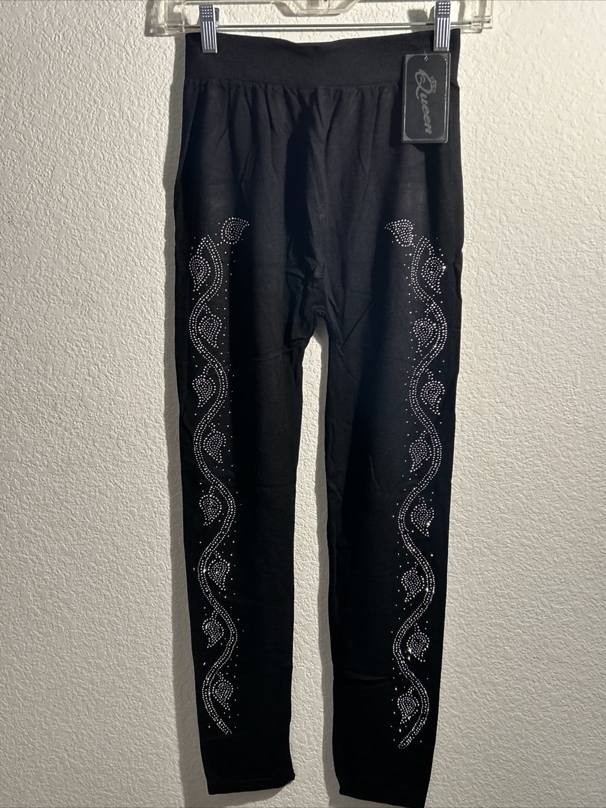 Women’s Small Black Leggings NWT Stretch