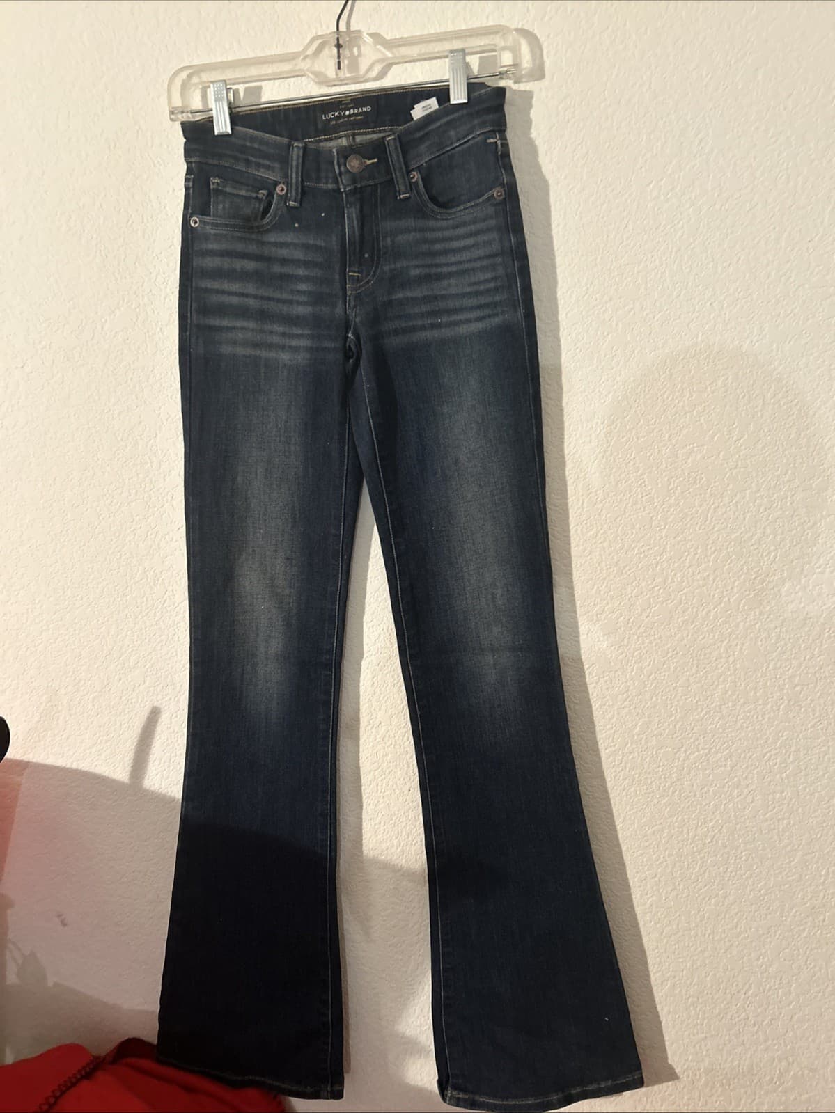 Women’s Lucky Brand Jeans Long Long yes 00/24 NWT Blue Jeans Wide Legs