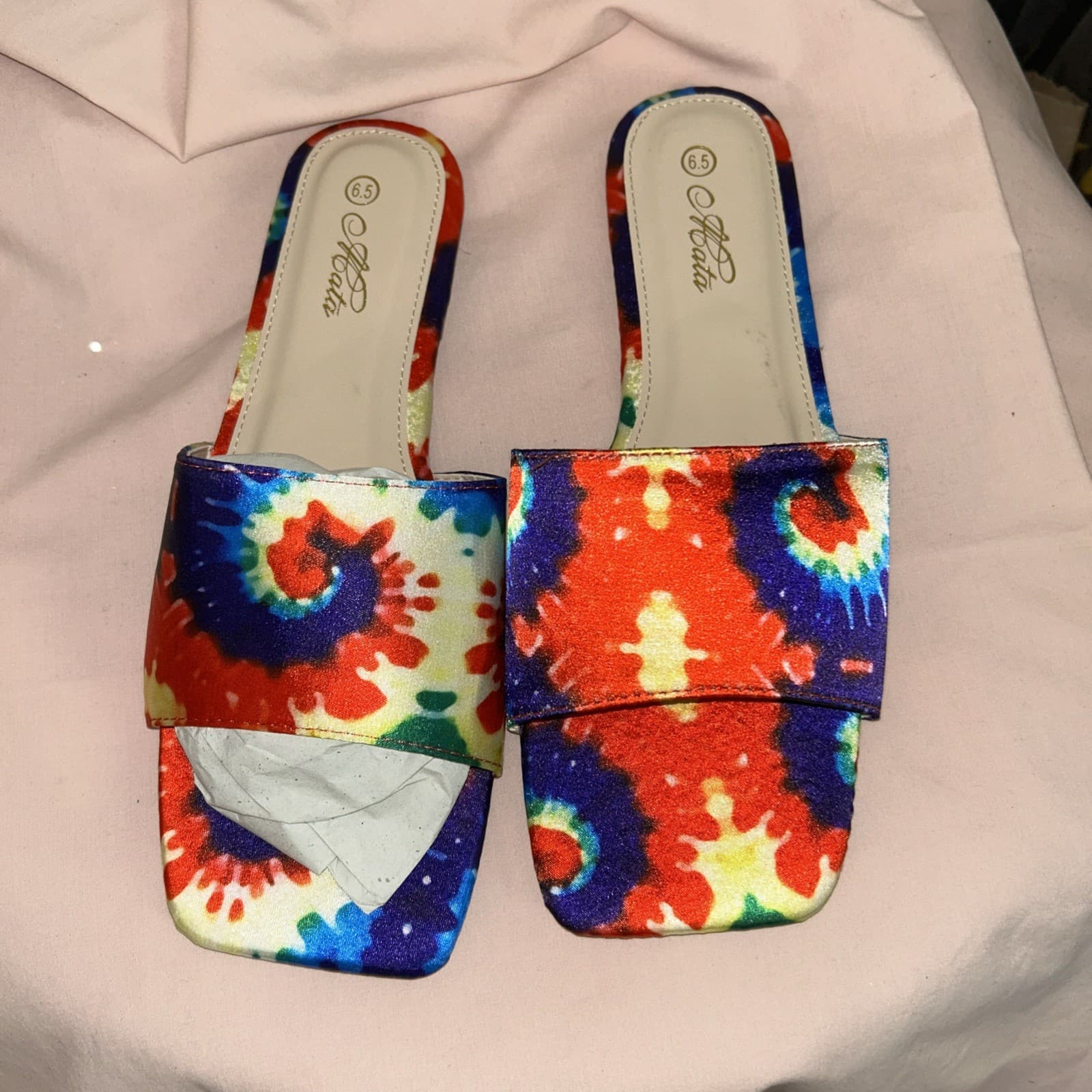 Women’s Rainbow Tie Dye Shoes Mata 6 1/2