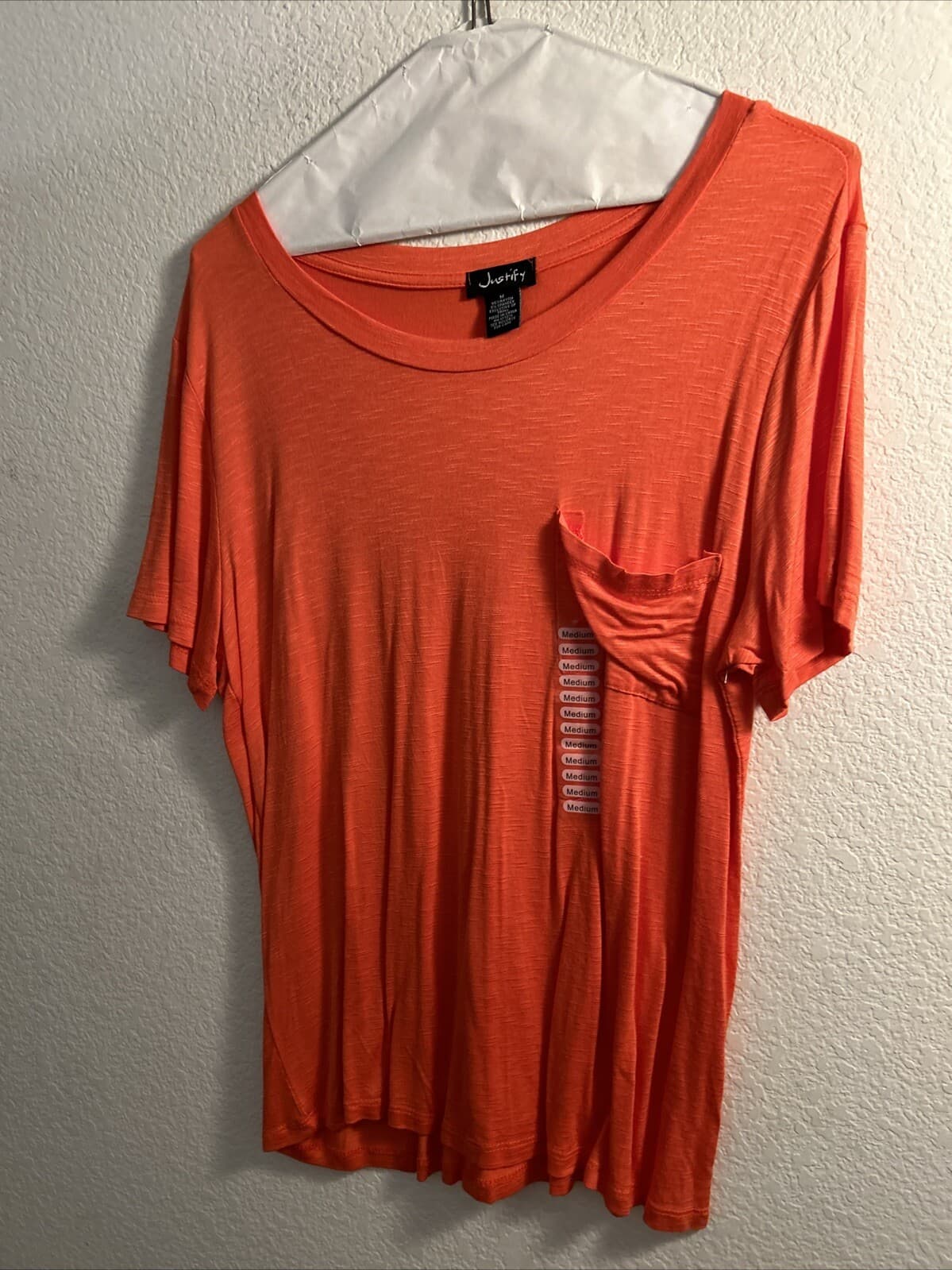 Women’s Medium Justify Orange Top