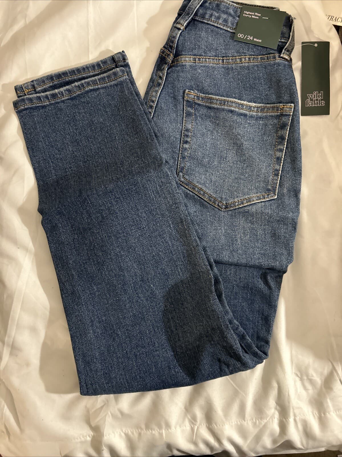 Wild Fable Women's Jeans-Highest Rise, Curvy Mom Size 00/24