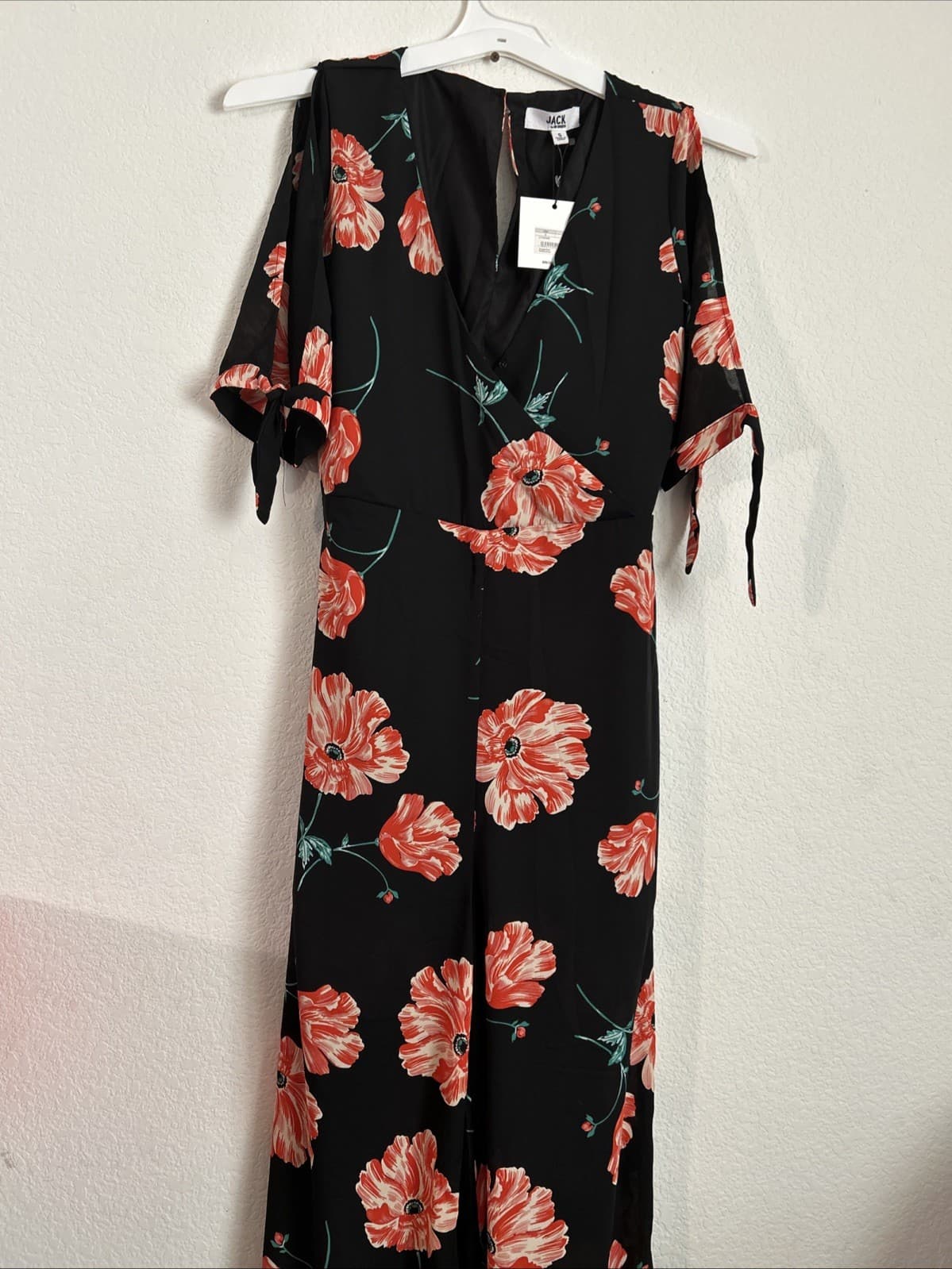 Women’s Pants Suit One Piece NWT Small Jack By BB Dakota Wide Leg