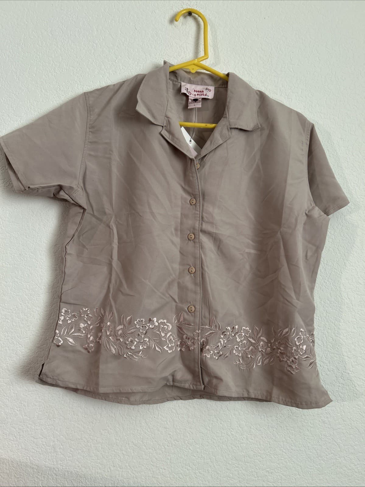 Girls Large Short Sleeve Tops NWT Donna Nicols