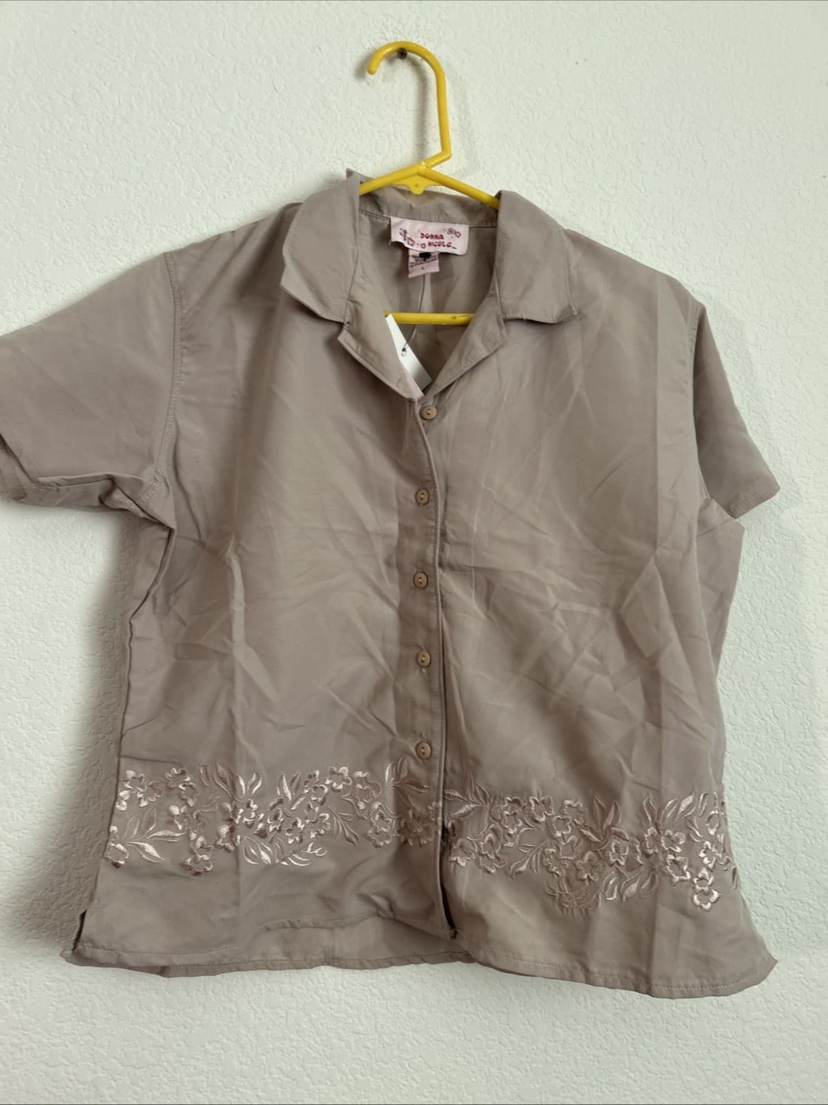 Lot 2 Of Girls Large Short Sleeve Tops NWT Donna Nicols