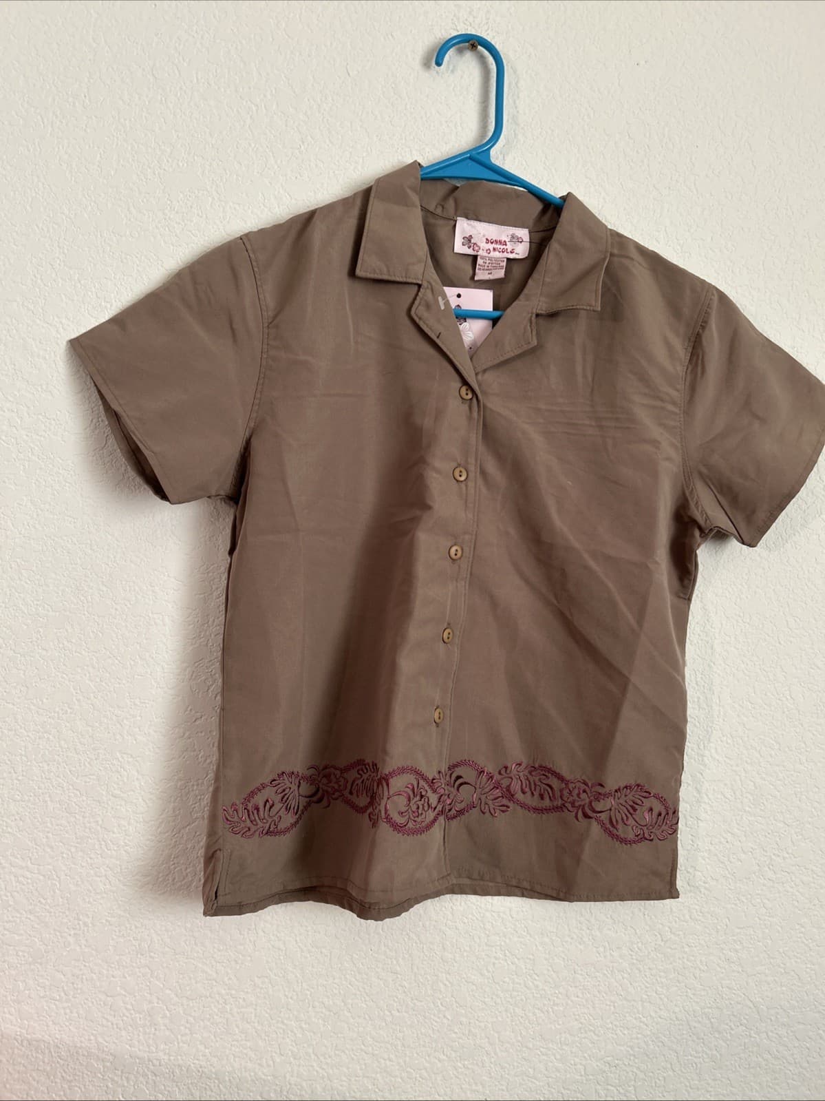 Lot 3 Of Girls Medium Short Sleeve Tops NWT Donna Nicols