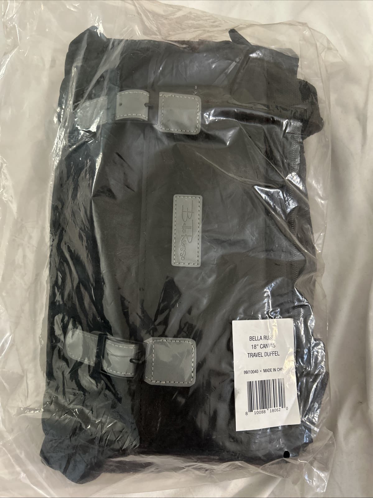 Canvas Travel Duffel 18 Inches Brand New Sealed.
