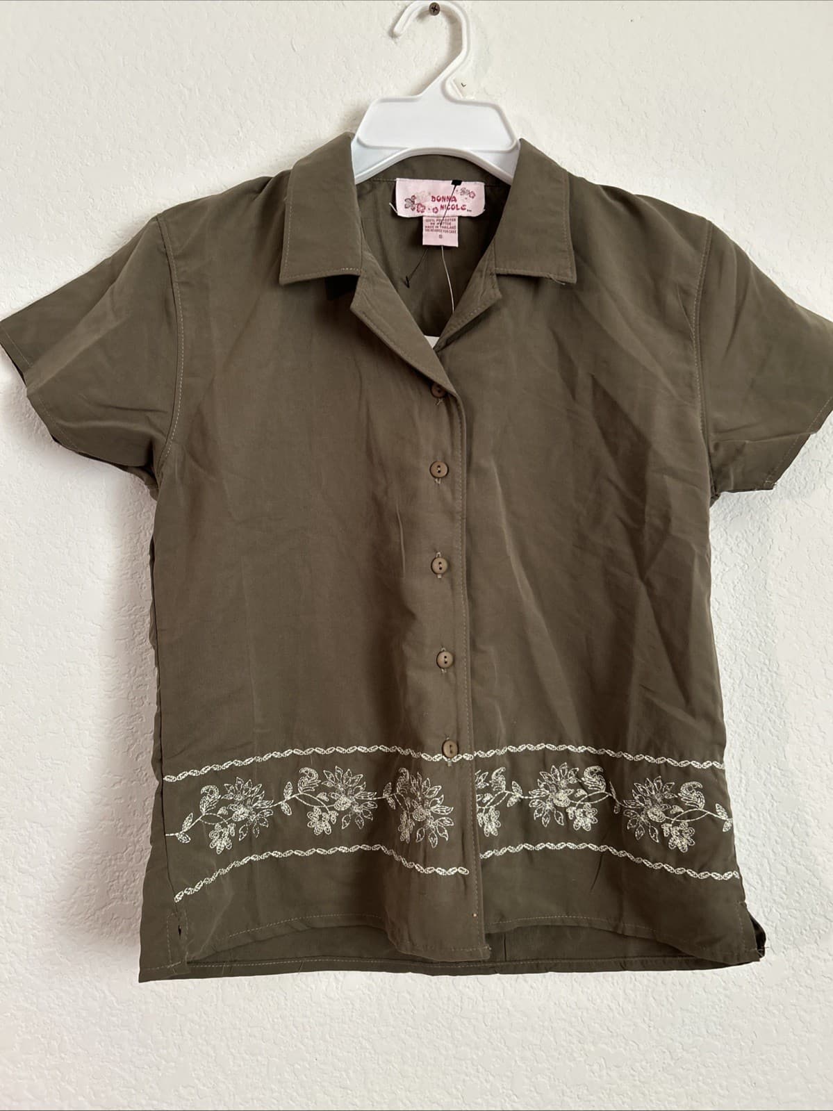 Girls Small Short Sleeve Tops NWT Donna Nicols