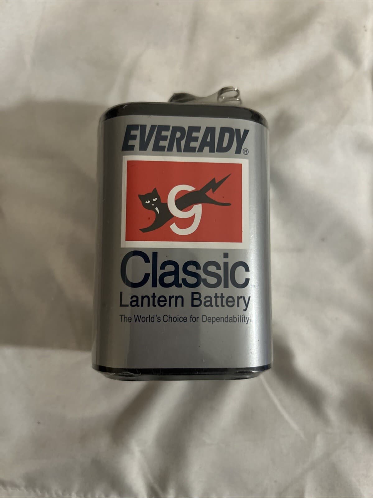 Vintage Eveready Classic Lantern Battery 6 Volts No. 509