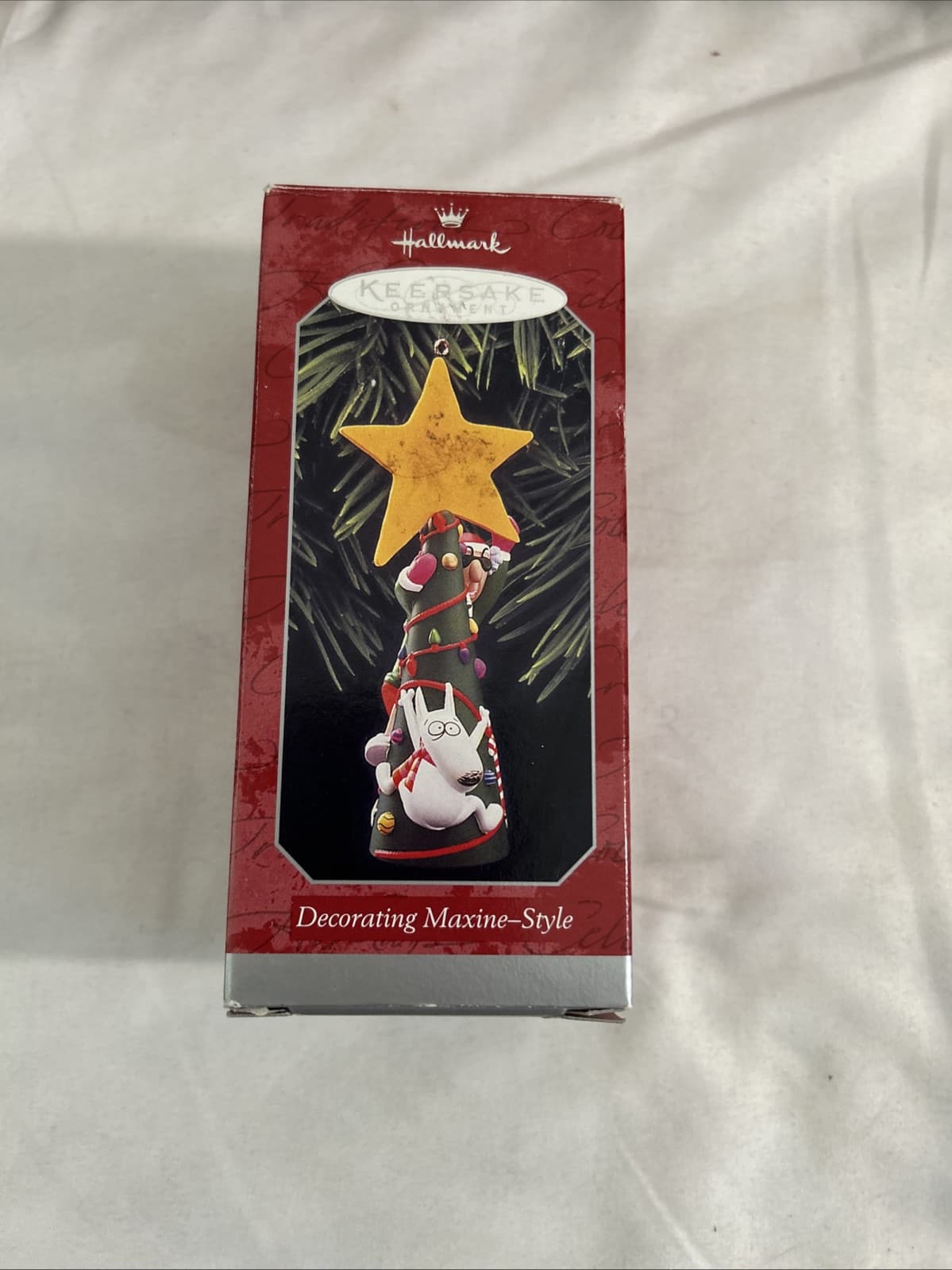 Hallmark Keepsake Ornament “Decorating Maxine-Style" - 1998