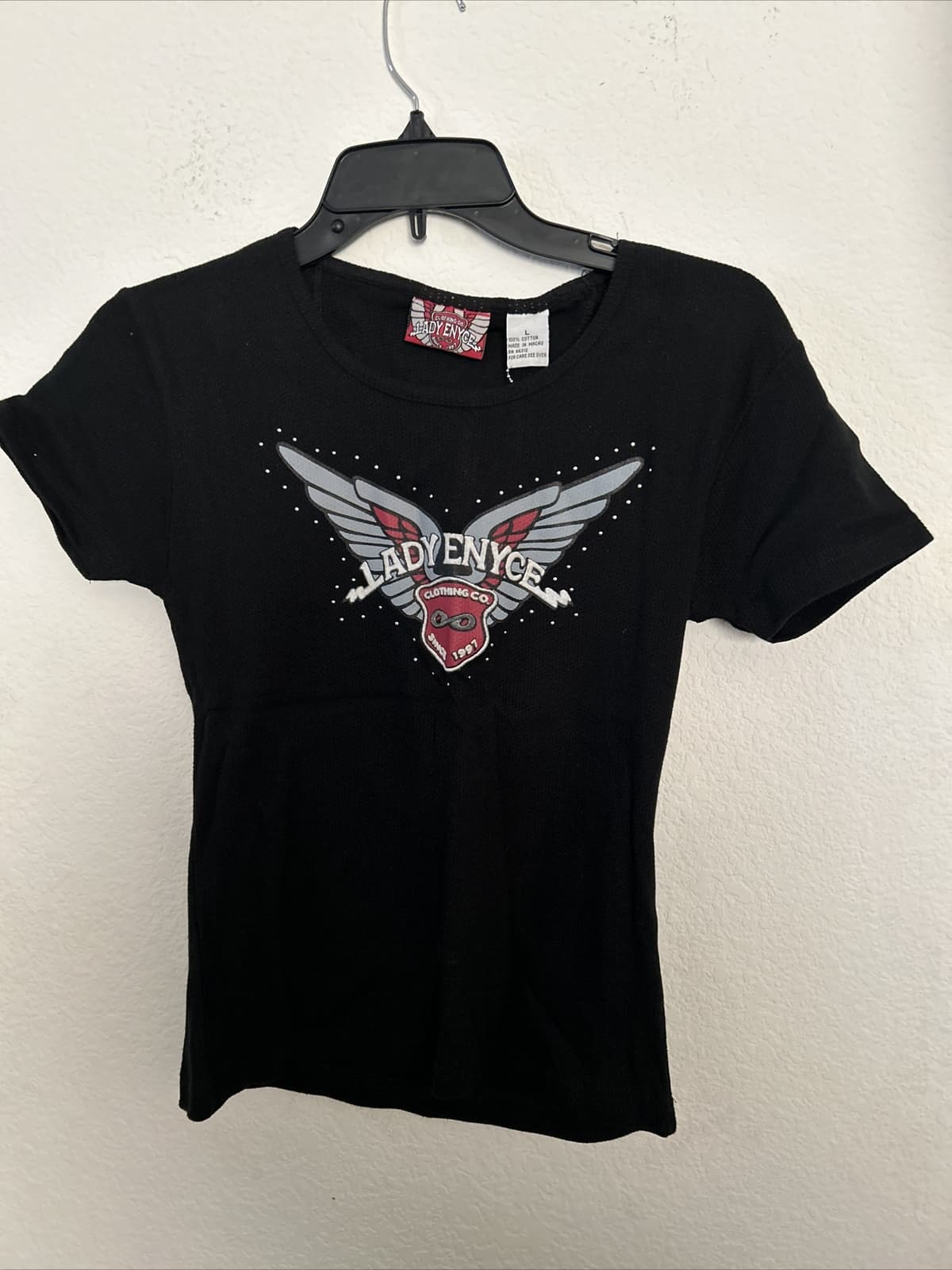 Women’s Top Medium NWT Lady Enyce Clothing Black