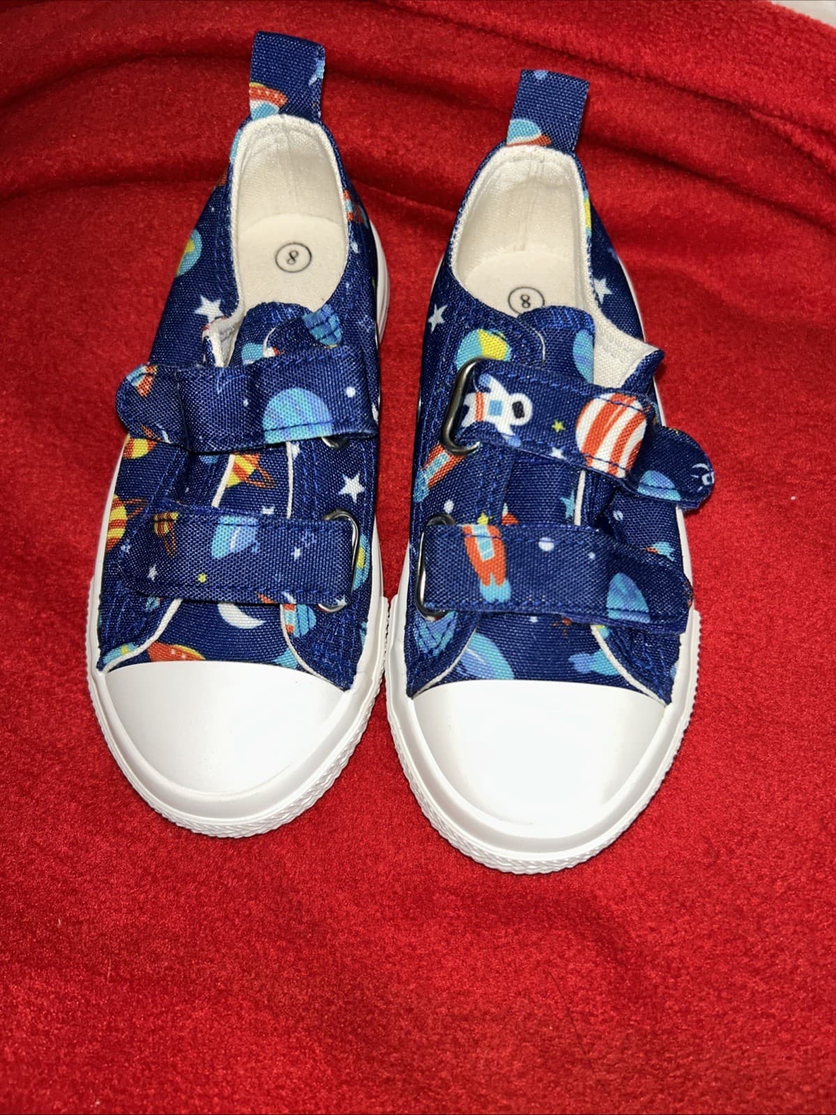 Toandon Toddler Boys Cosmos Blue Sneakers Size 8 New