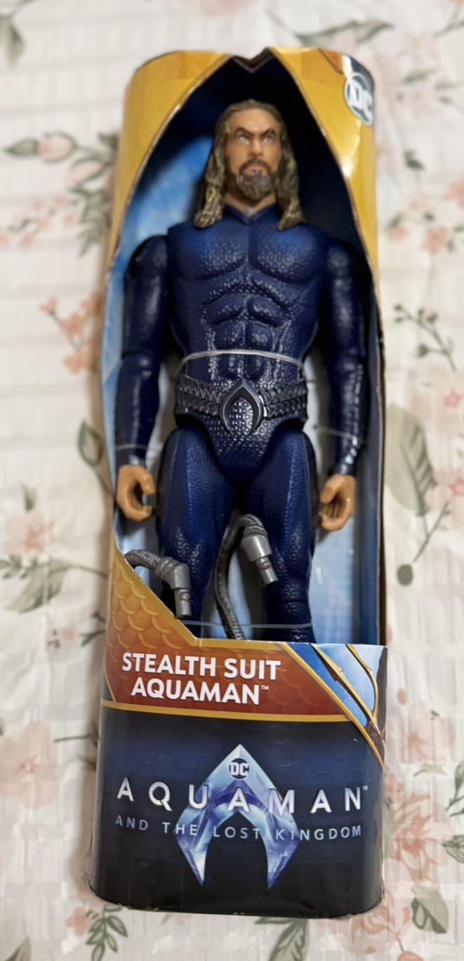 *NEW* AQUAMAN And The Lost Kingdom, DC Comics Aquaman 12" Action Figure
