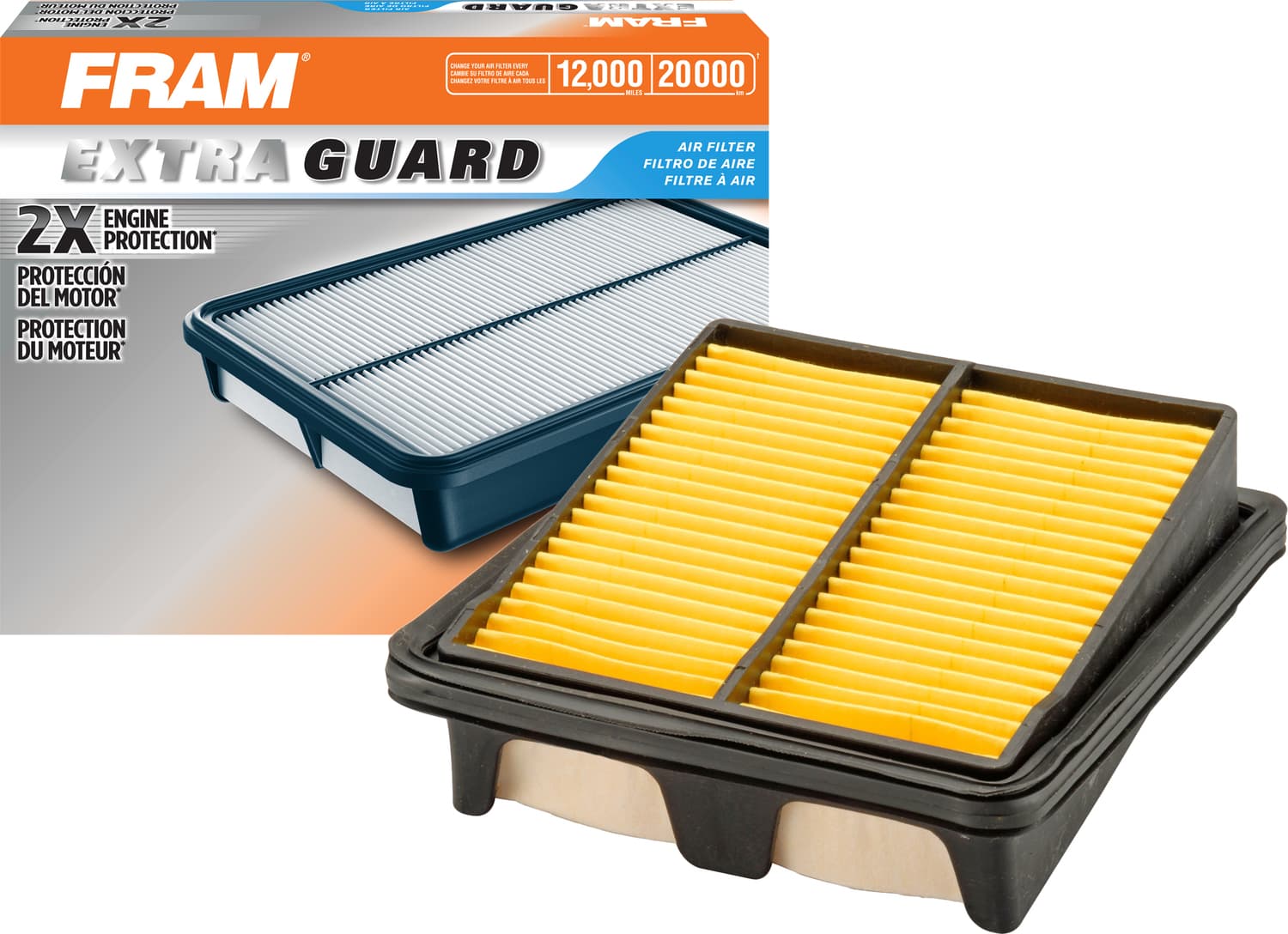FRAM Extra Guard Air Filter CA10233 for Select Honda Vehicles Fits Select: 2007-2008 HONDA FIT