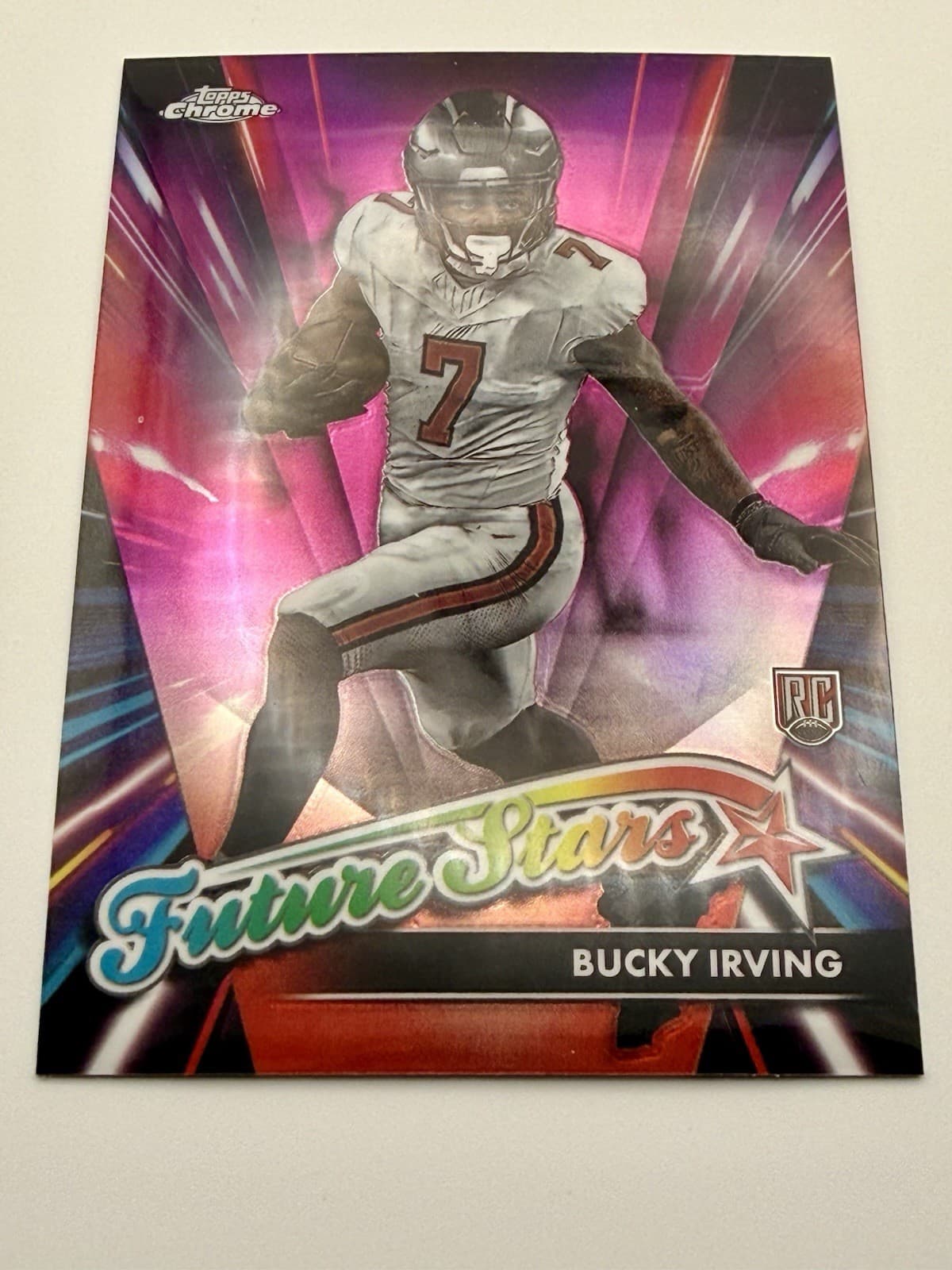 2024 Topps Chrome - Future Stars Bucky Irving #FS-19 Refractor (RC)