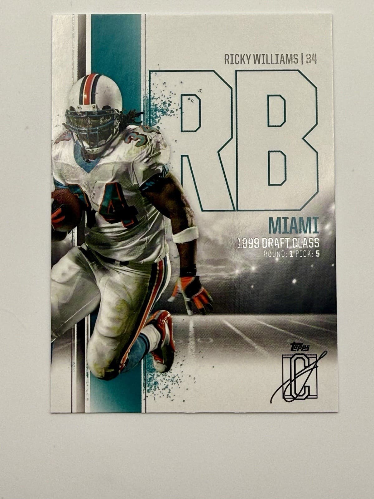 2024 Topps Signature Class Ricky Williams #29 1999 Draft Class