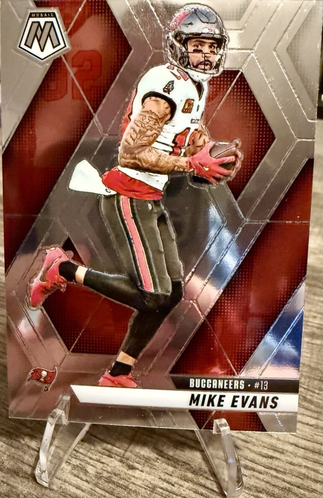 2025 Panini Mosaic Football #192 Mike Evans - Tampa Bay Buccaneers