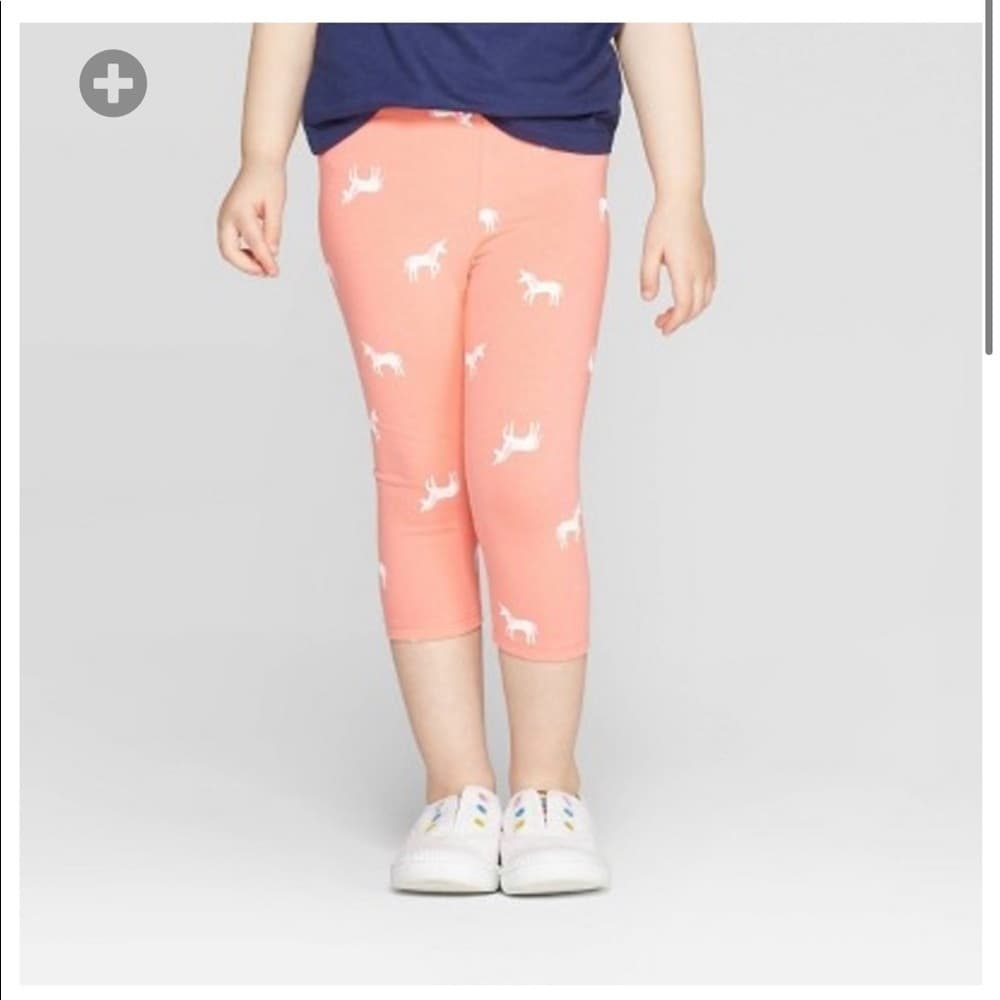 Toddler Girls' Capri Leggings - Cat & Jack