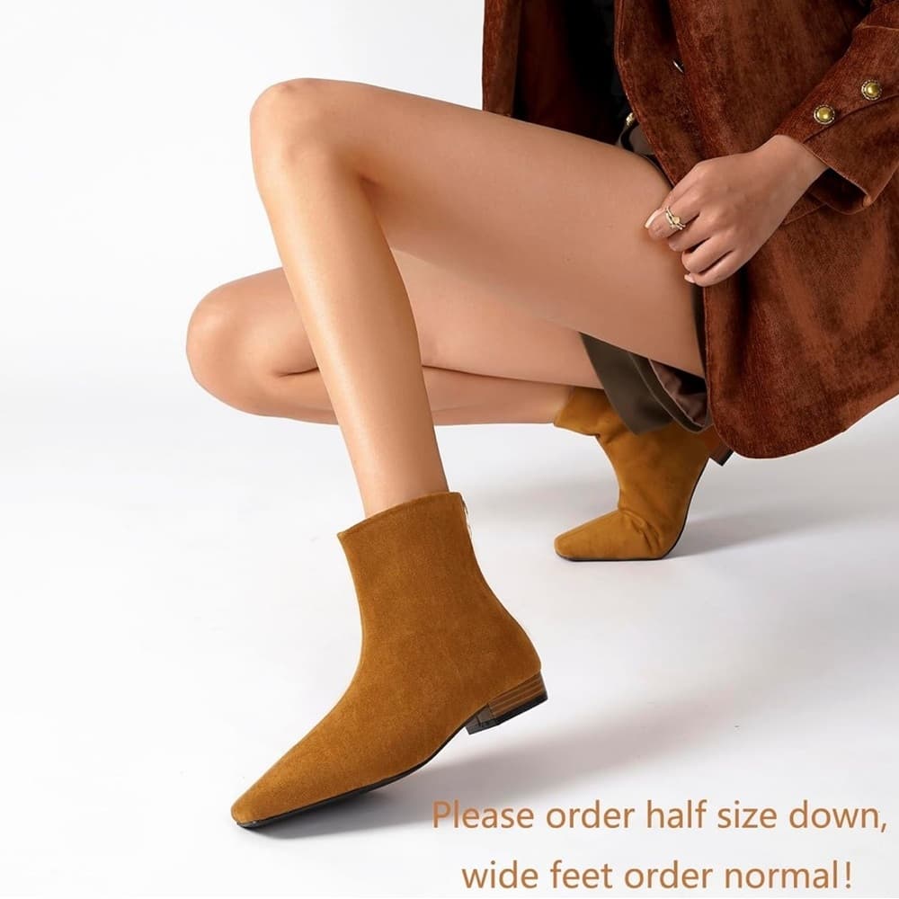 Tan Ankle Boots for Women