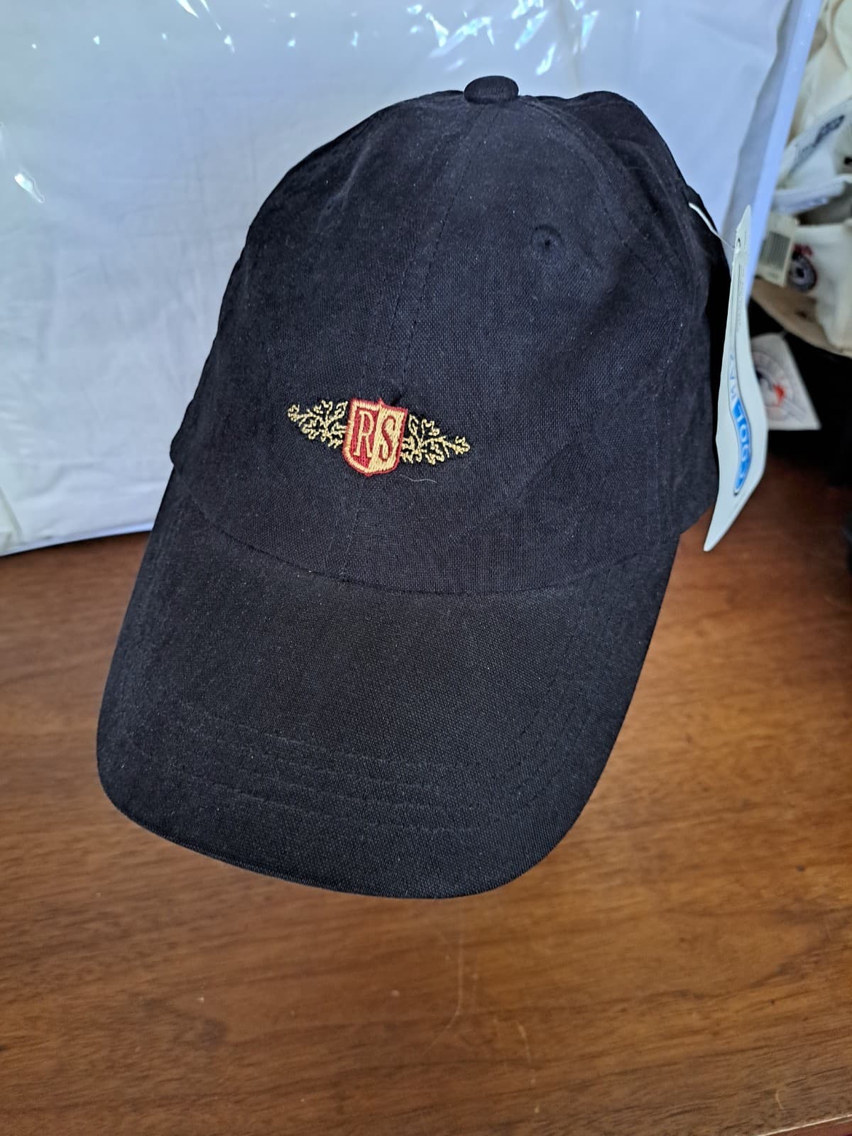 Rodney Strong Vineyards Logo Hat Adjustable Baseball Cap Black
