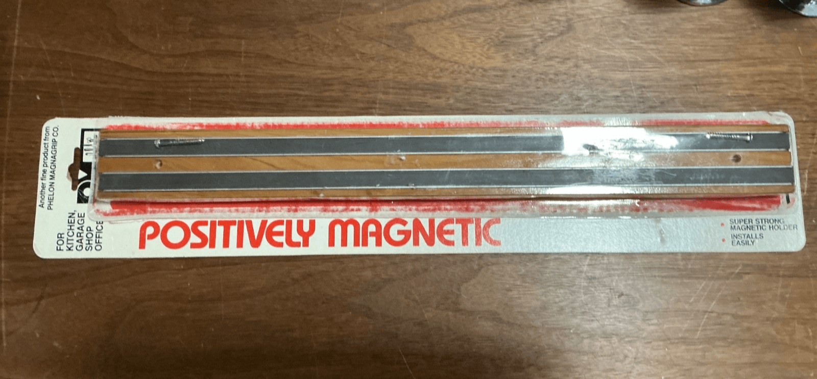 Magnabar 18" Magnetic Knife Holder Wall Rack Kitchen Phelon Magnagrip Bar NEW