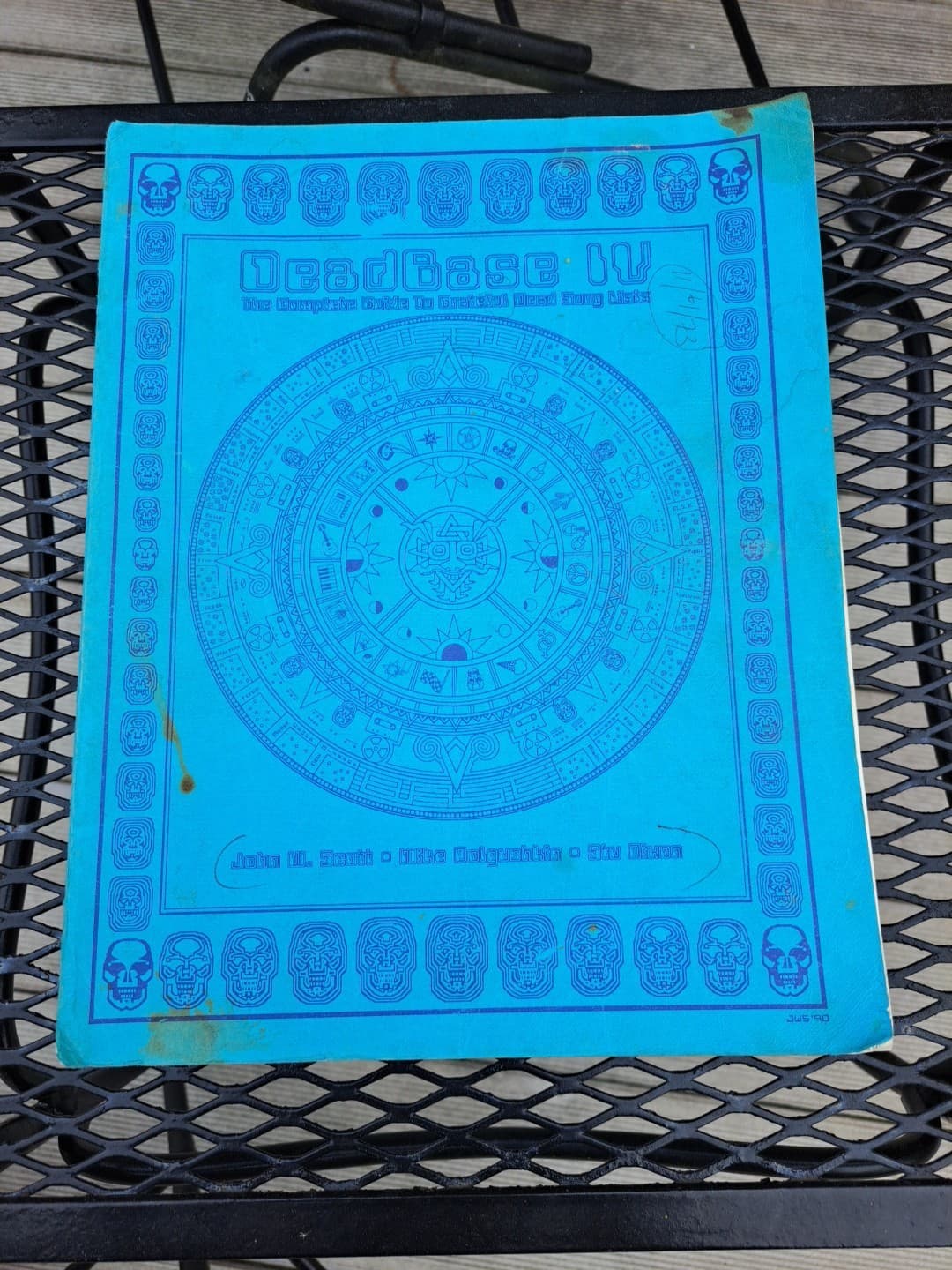 Dead Base Deadbase IV Grateful Dead Complete Song List Guide Book 1990