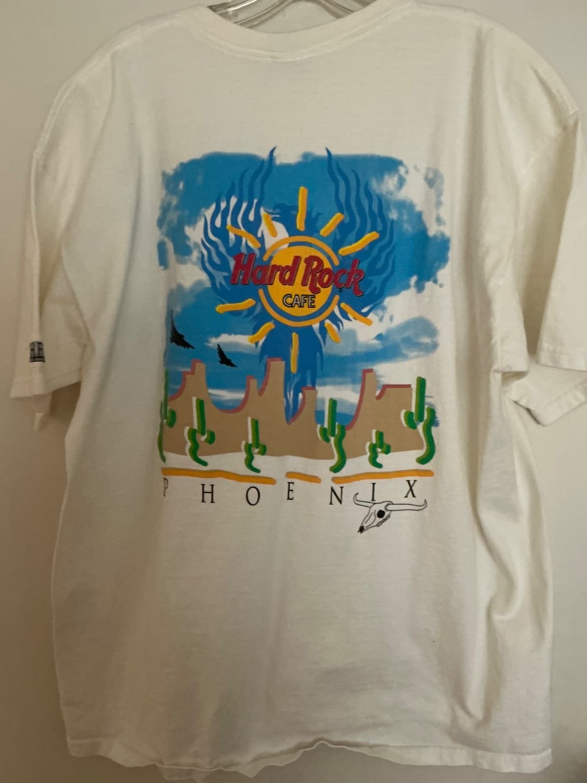 Hard Rock Cafe T-Shirt Mens XL Phoenix Heavy Tee USA Cotton Cactus Desert VTG
