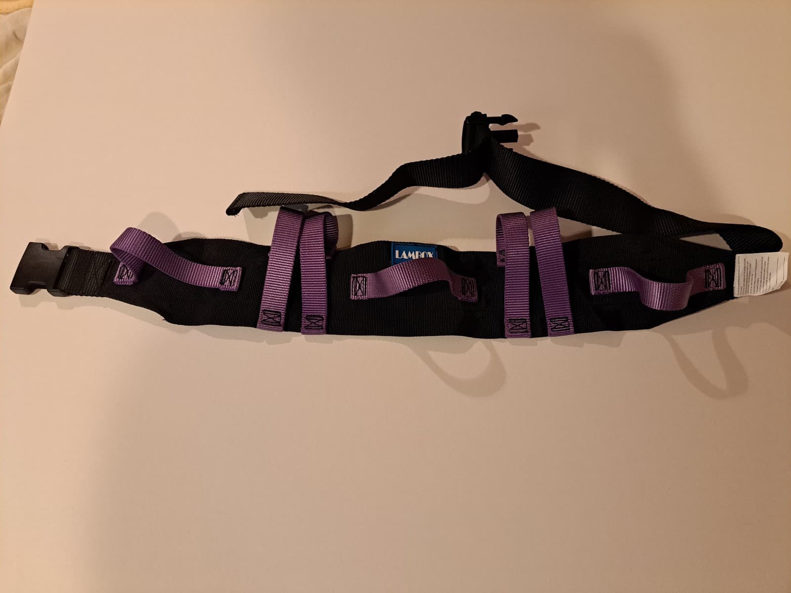 Lambox 7 Handle Gait/Transfer/Lift Assist Belt Adjustable