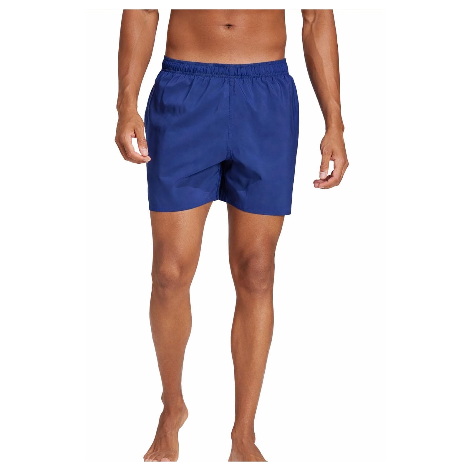 adidas Men's CLX Solid Swim Shorts Trunks Medium Dark Blue
