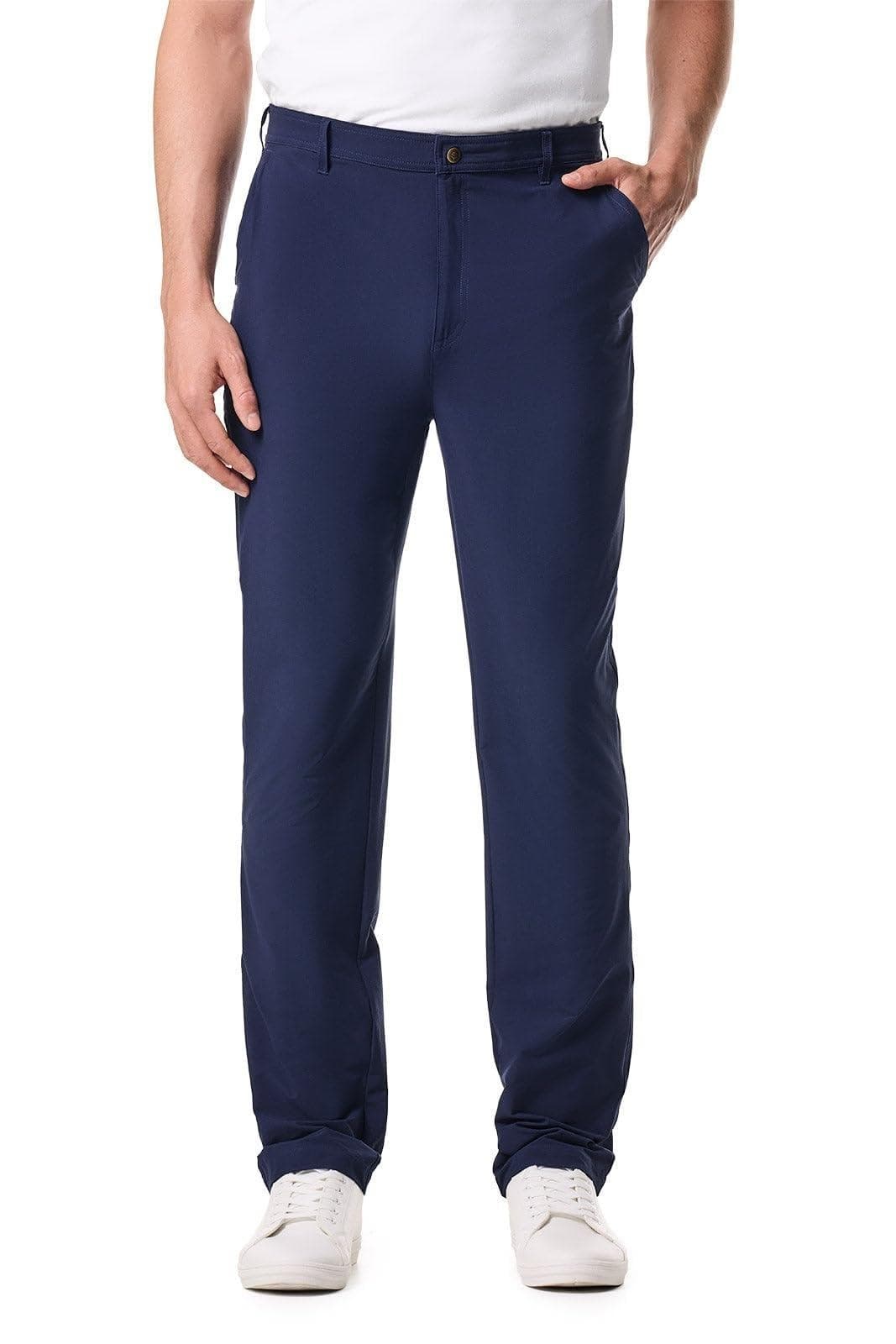 Coolibar Men's Chenolite Marcos UPF+50 Pants Blue 34x32 $95 Value