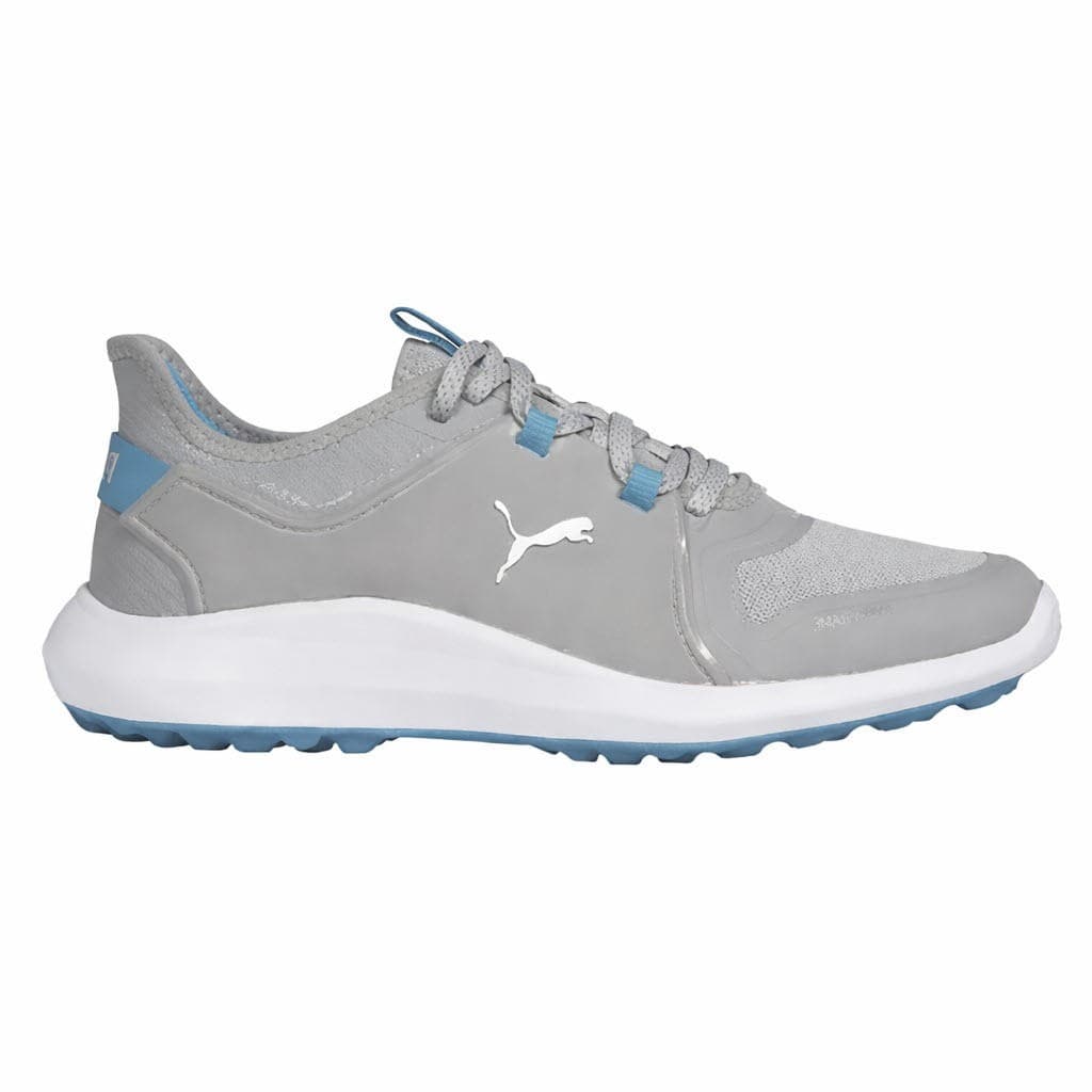 PUMA Women's Ignite Fasten8 PWRStrap Golf Shoe Silver Size 10.5