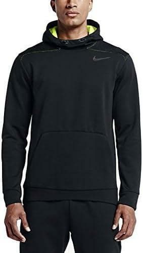 Nike Men's Therma-Sphere Pullover Performance Training Hoodie Medium Black