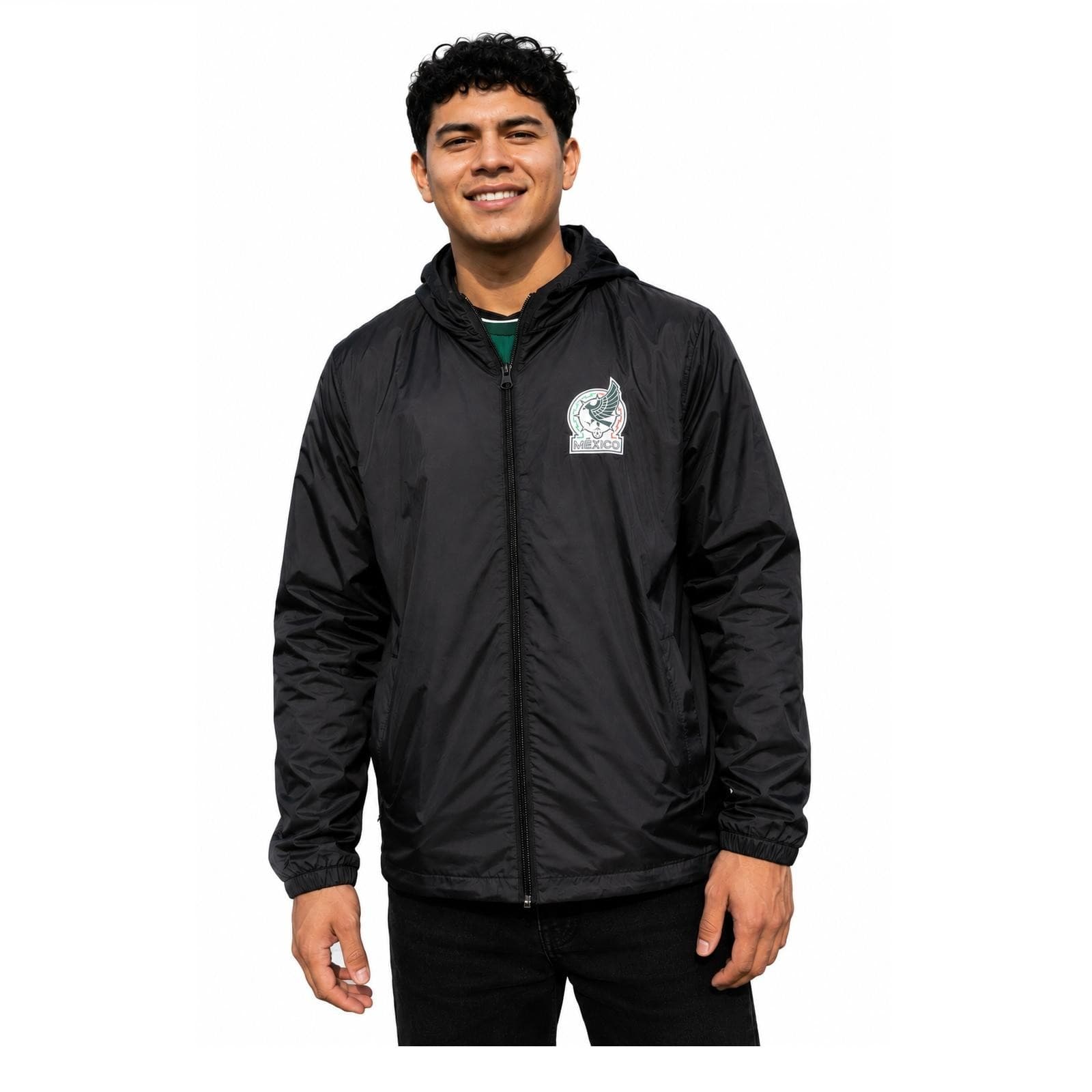Been There Men's Mexican National Soccer Team Windbreaker Jacket Large Mexico