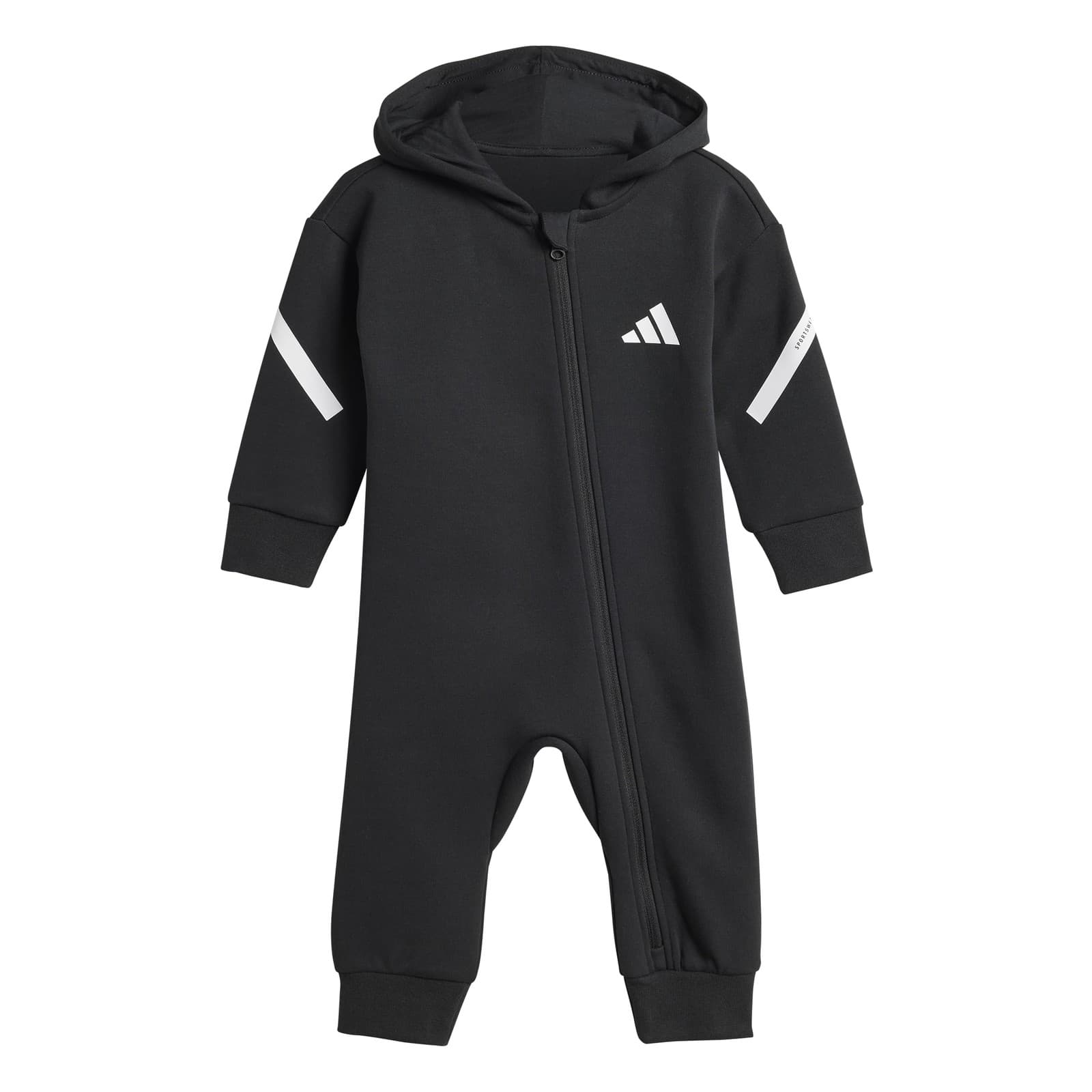Adidas Z.N.E. Premium Terry Fleece Baby One Piece Union Suit 9 Months $60 Value