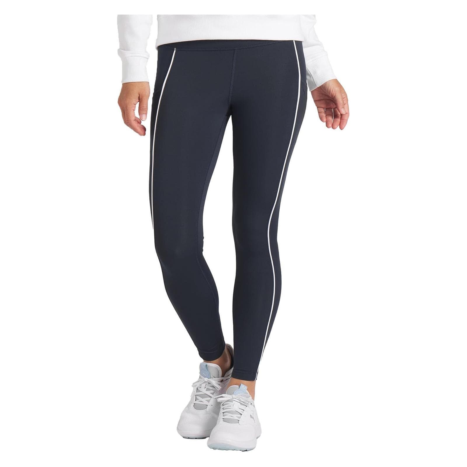 Puma Women's YouV Drycell Moisture Wicking Leggings Blue Large $80 Value