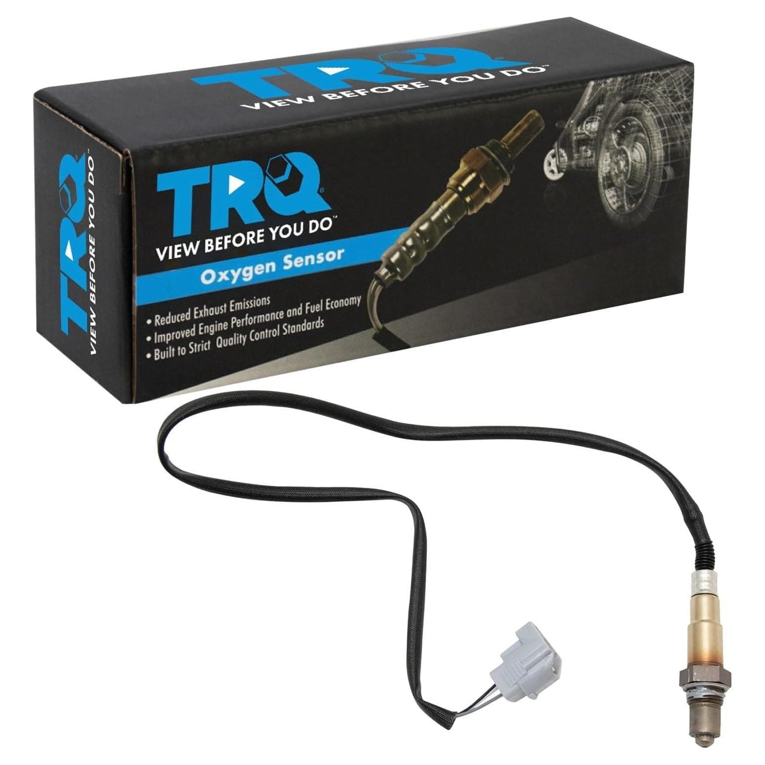 TRQ Oxygen O2 Sensor Downstream for Mazda 3, 6, CX-5, CX-9 Vehicles OSA61682