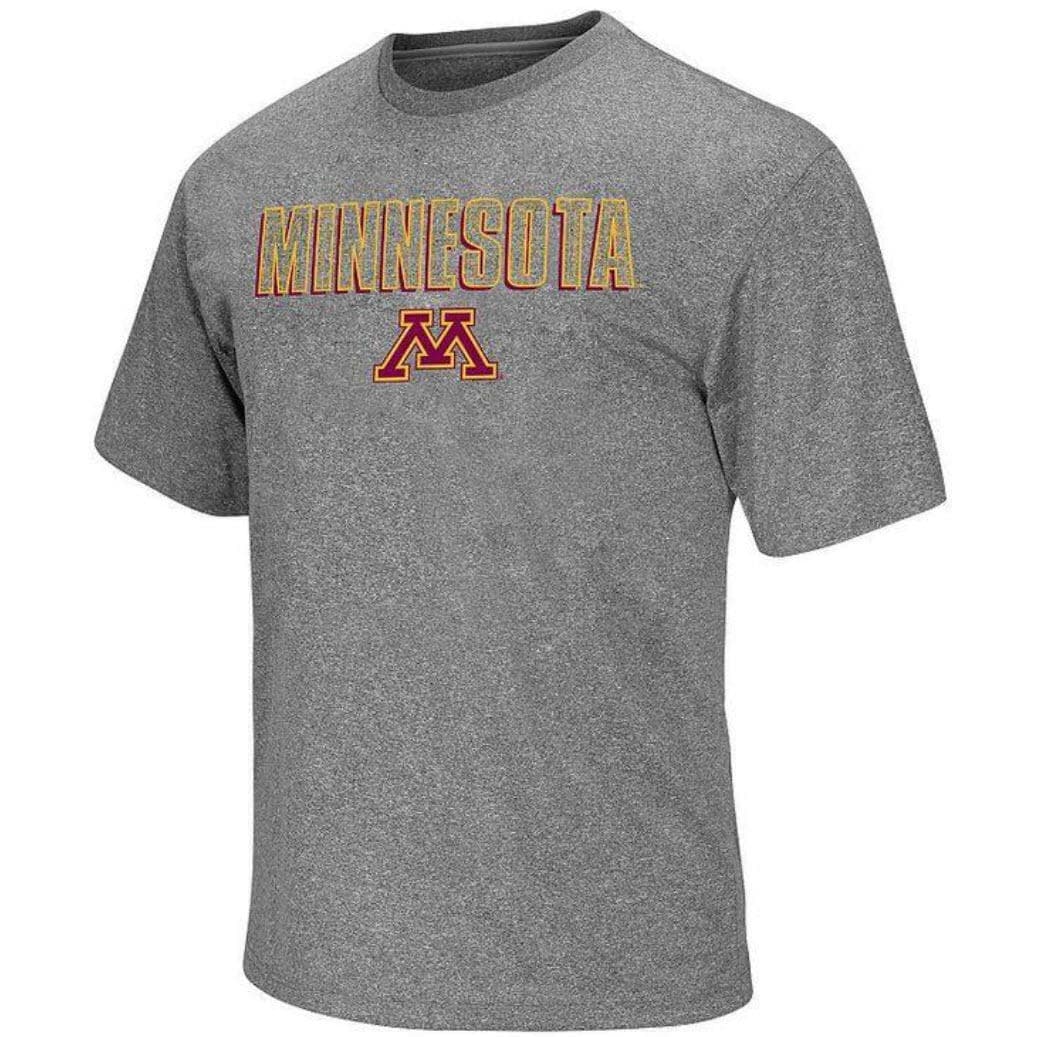 Campus Heritage Men's Minnesota Gophers Performance Circuit T-shirt Gray 2XL