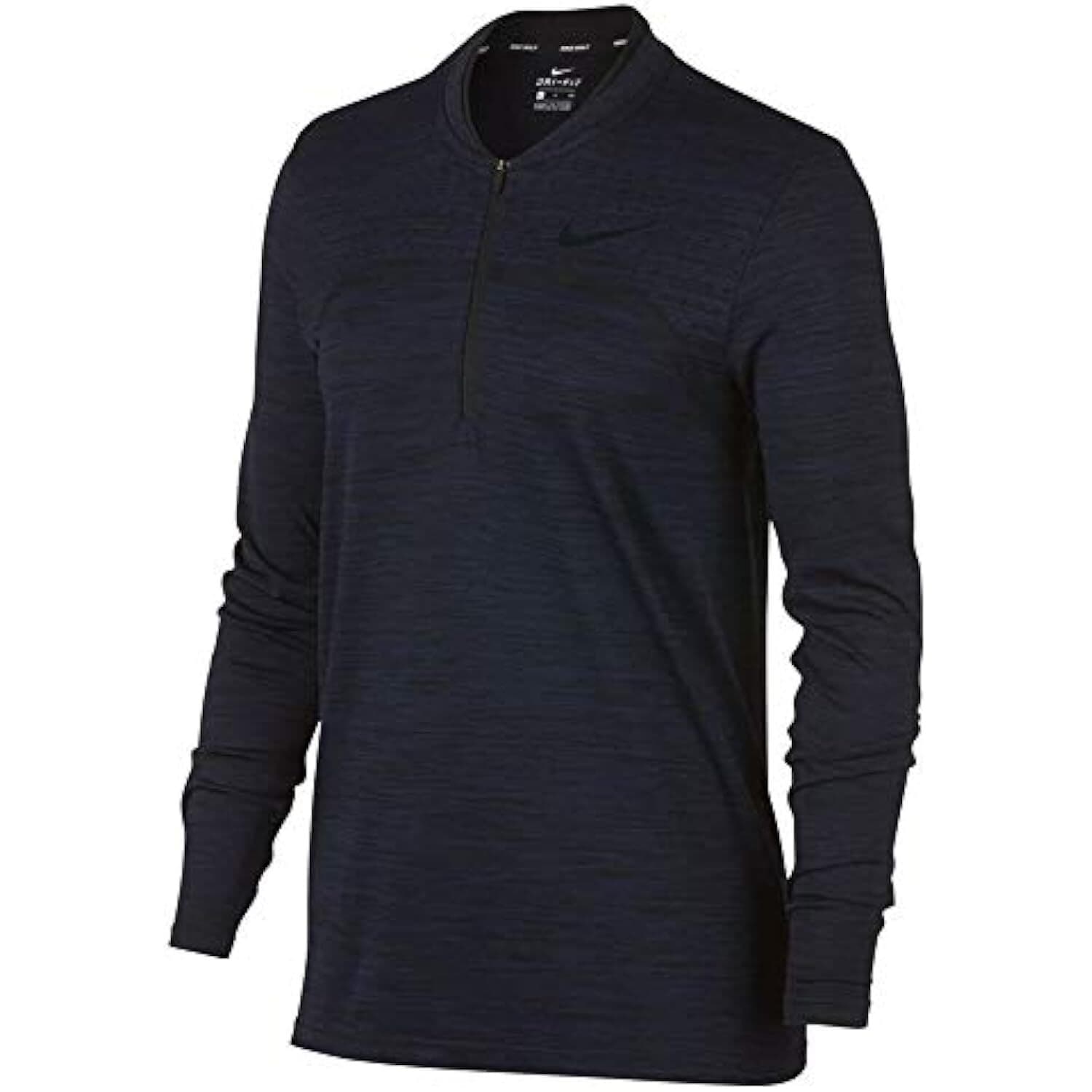 Nike Women's Zonal Cooling Dry Half Zip Pullover Top Obsidian Blue S $110 Value