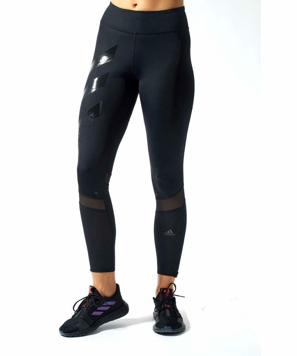 Adidas Women's How We Do Tight Long Aeroready Training Tights Medium Black