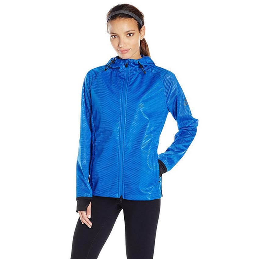 adidas Women's Climastorm Full Zip Water Repellent Training Jacket M $110 Value