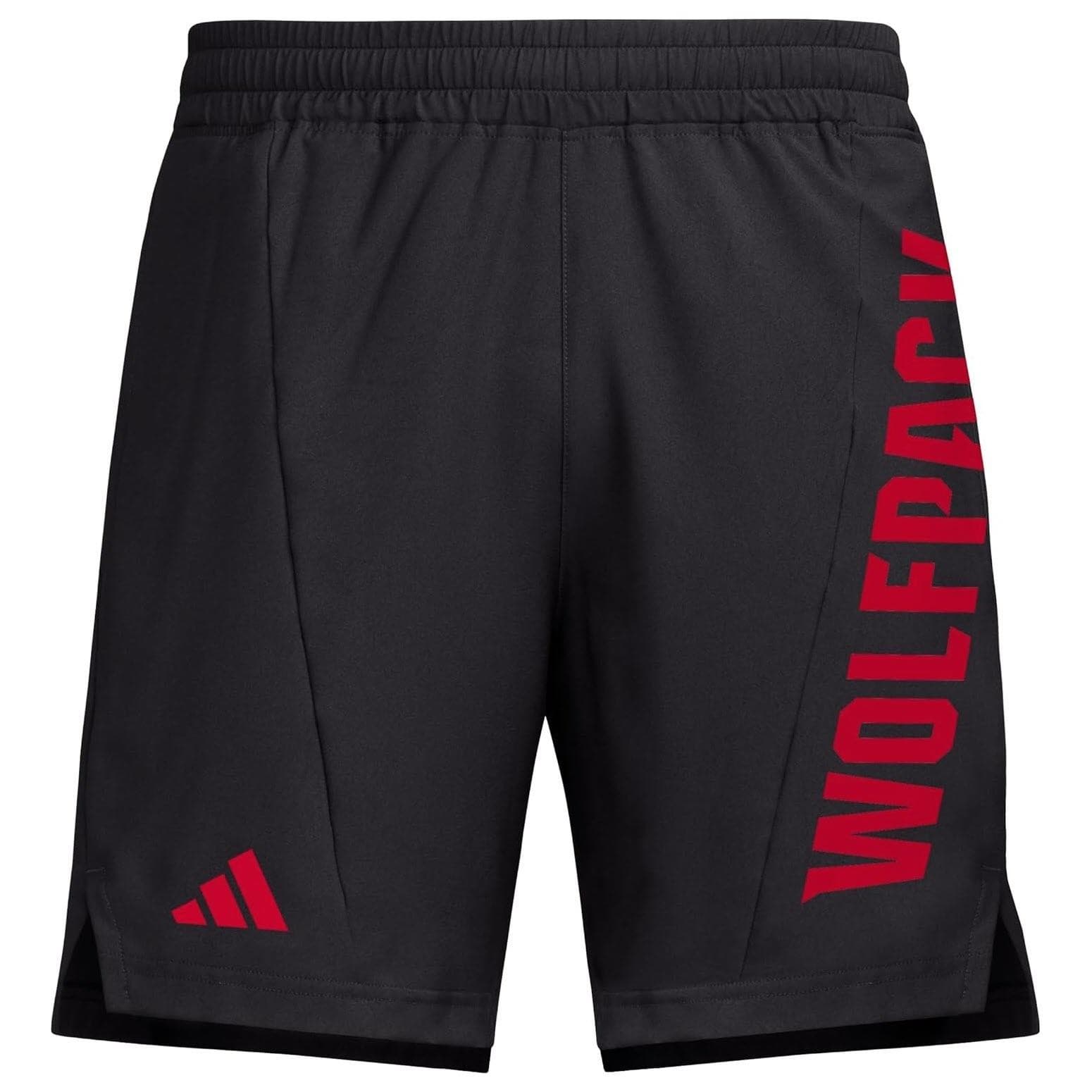 adidas Men's NC State Wolfpack Aeroready Team Shorts Black 3XL $65 Value