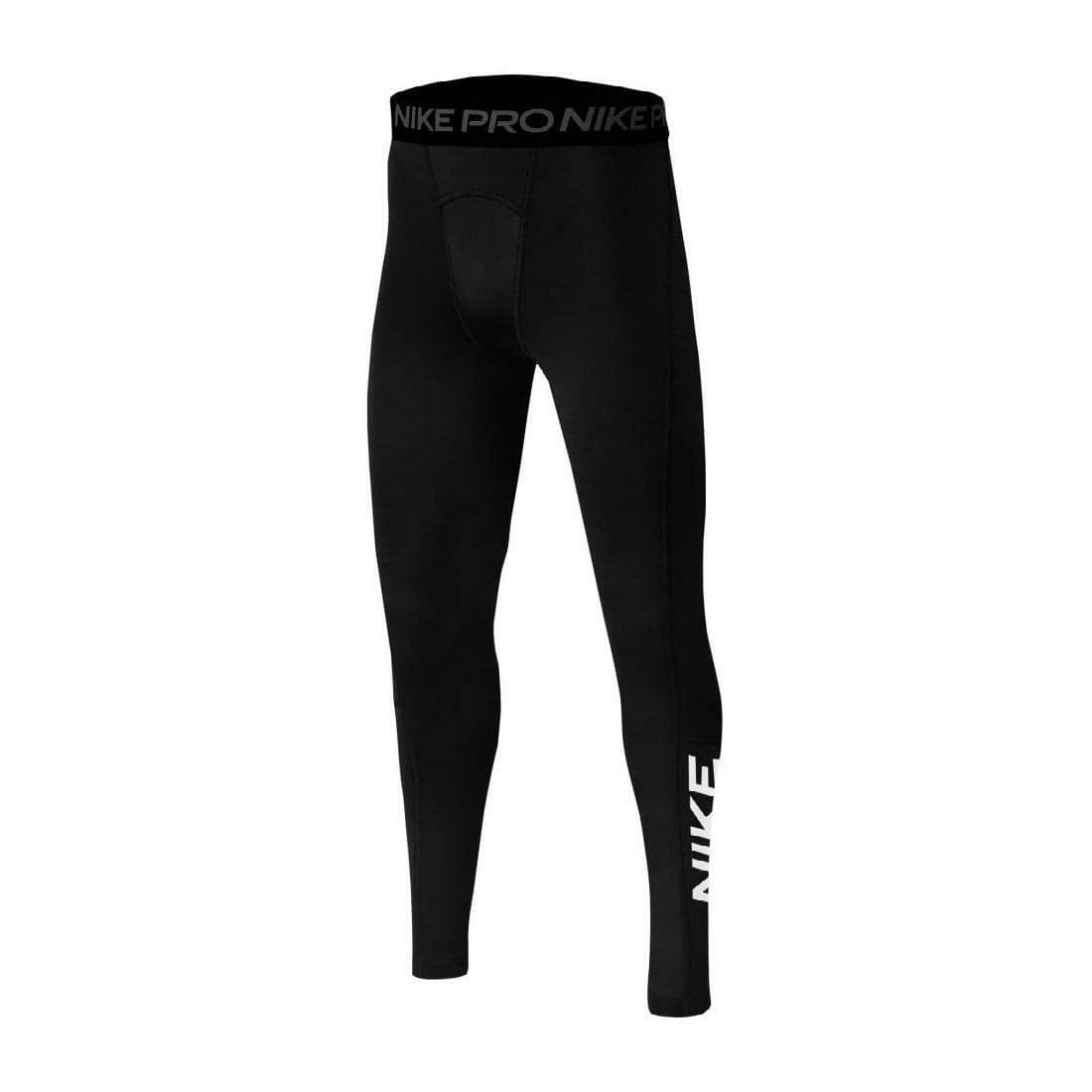 Nike (Big Boys) Boy's Pro Warm Graphic Training Tights X-Large Black