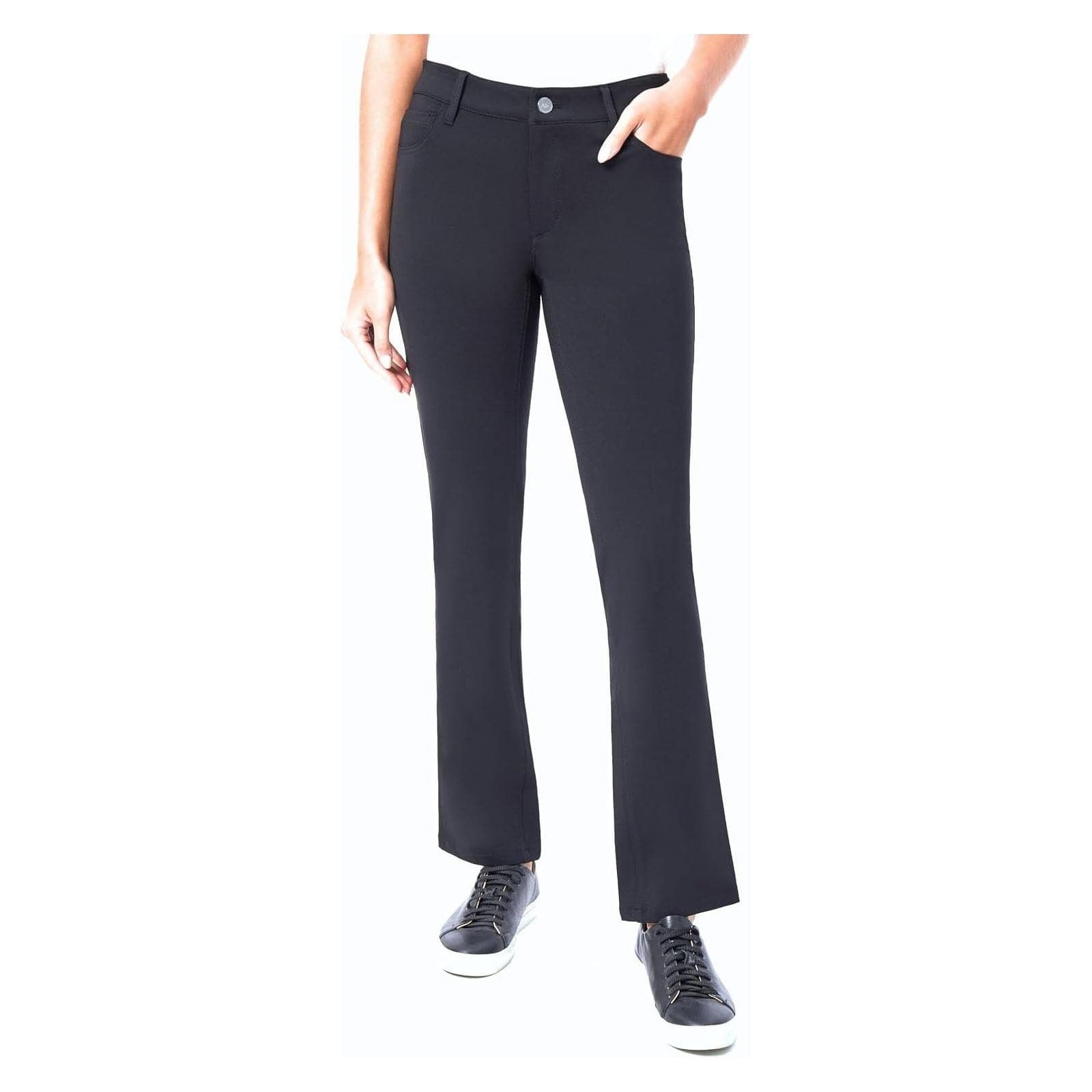 Jones New York Women's Lexington Stretch Compression Pants Black 12