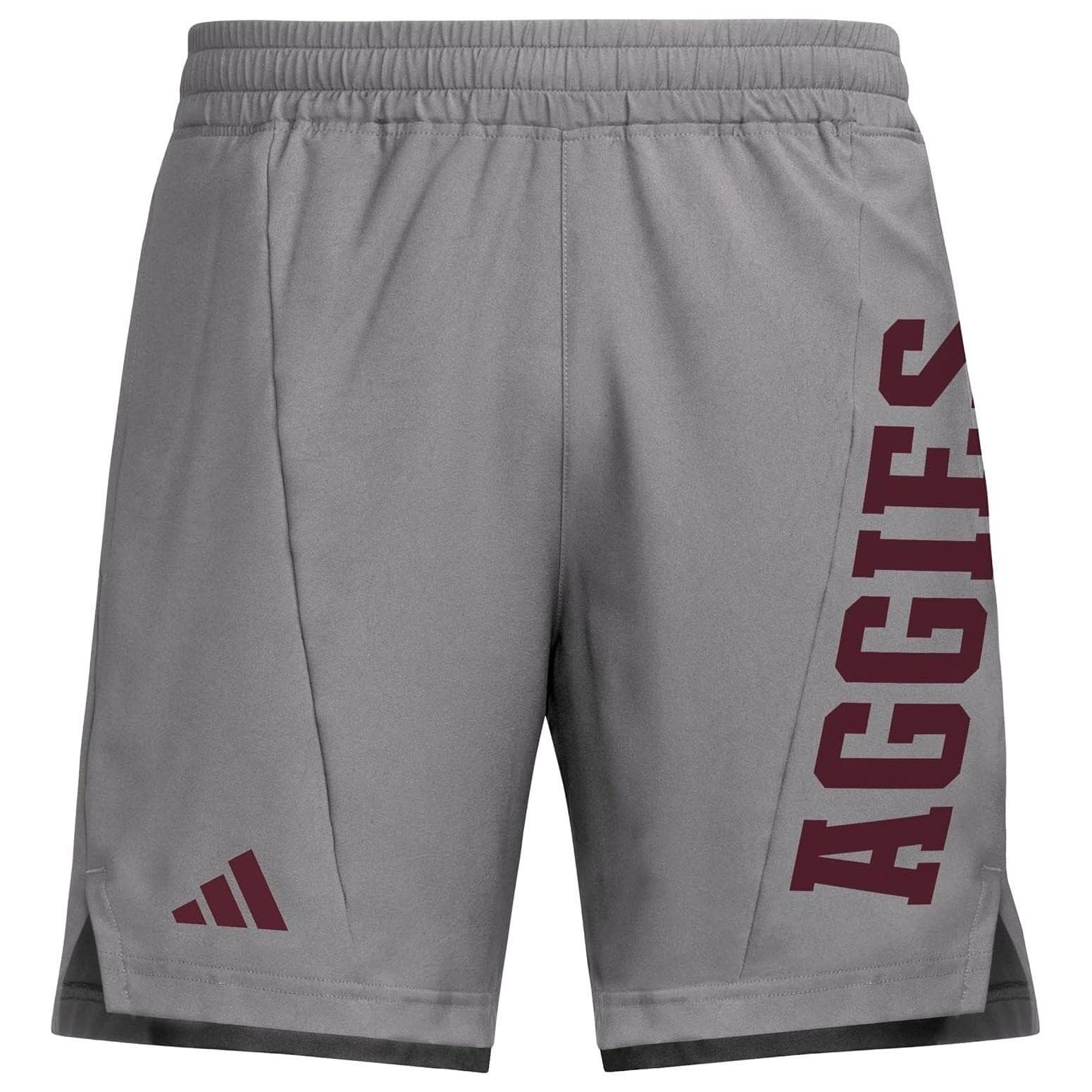 adidas Men's Texas A&M Aggies Aeroready Team Shorts Gray 3XL $65 Value