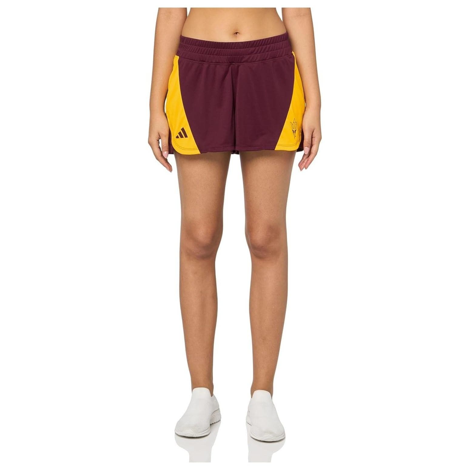 adidas Women's Arizona State Sun Devils Aeroready Designed to Move Shorts Medium