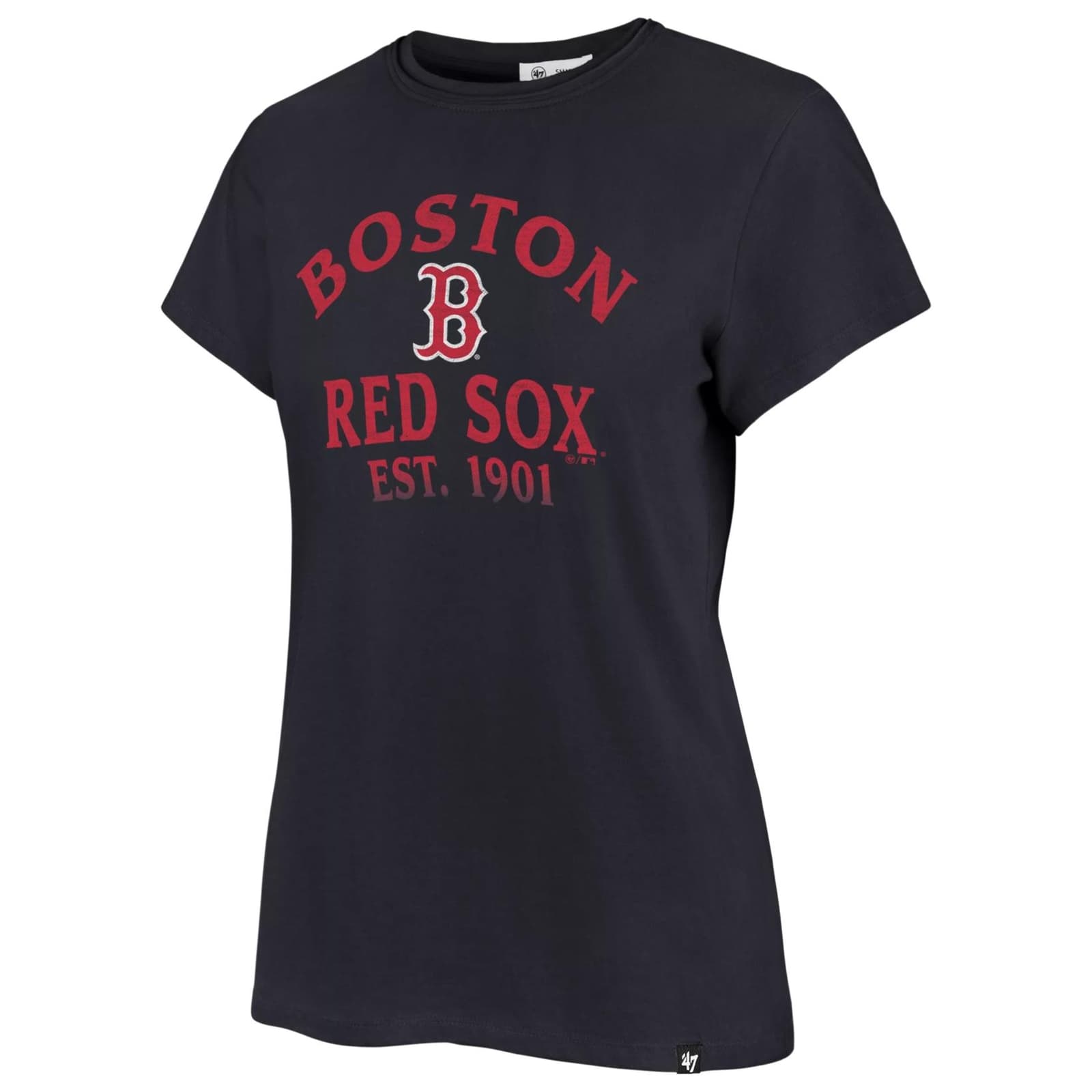 '47 Brand Women's Boston Red Sox Frankie T-Shirt Blue Fade Small Medium Large