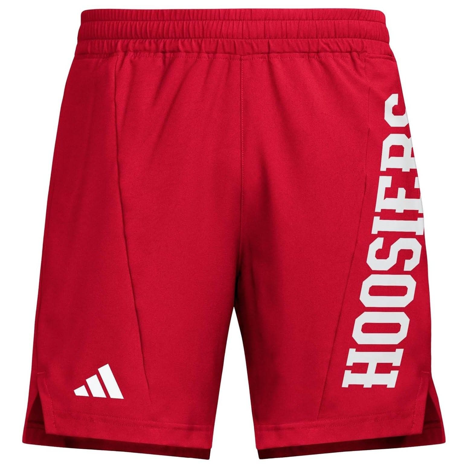 adidas Men's Indiana Hoosiers Aeroready Team Shorts Red 3XL $65 Value