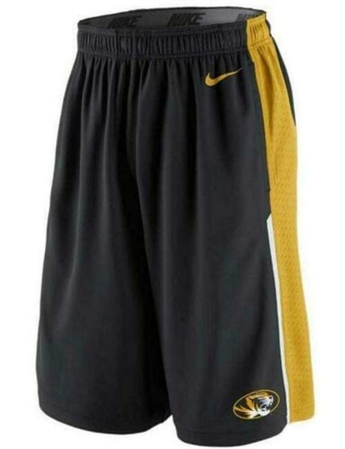 Nike Men's Dri-Fit Missouri Tigers Performance Fly Shorts Black X-Large