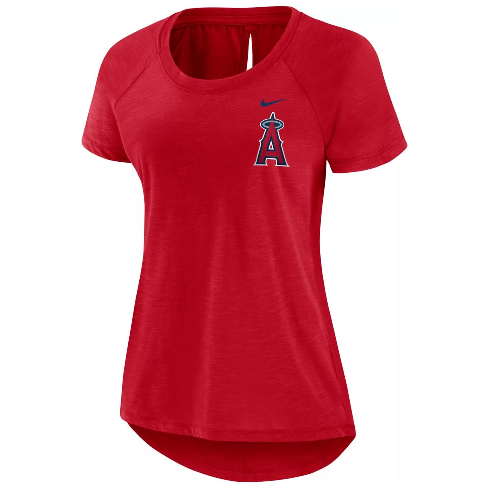 Nike Women's Los Angeles Angels Summer Breeze T-shirt Red Small