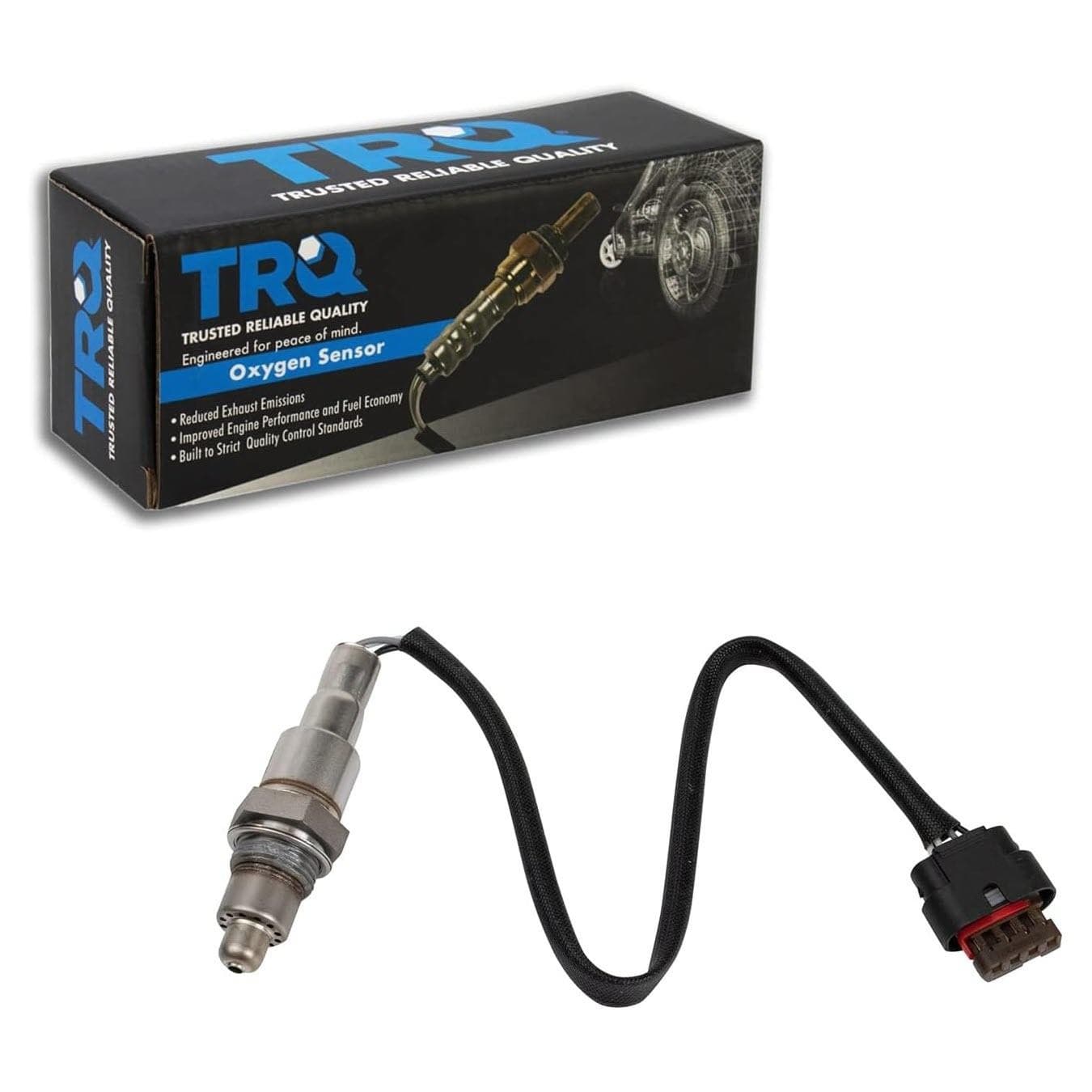 TRQ Oxygen O2 Sensor Downstream for Ford F150 Edge Mustang Transit T150 T250