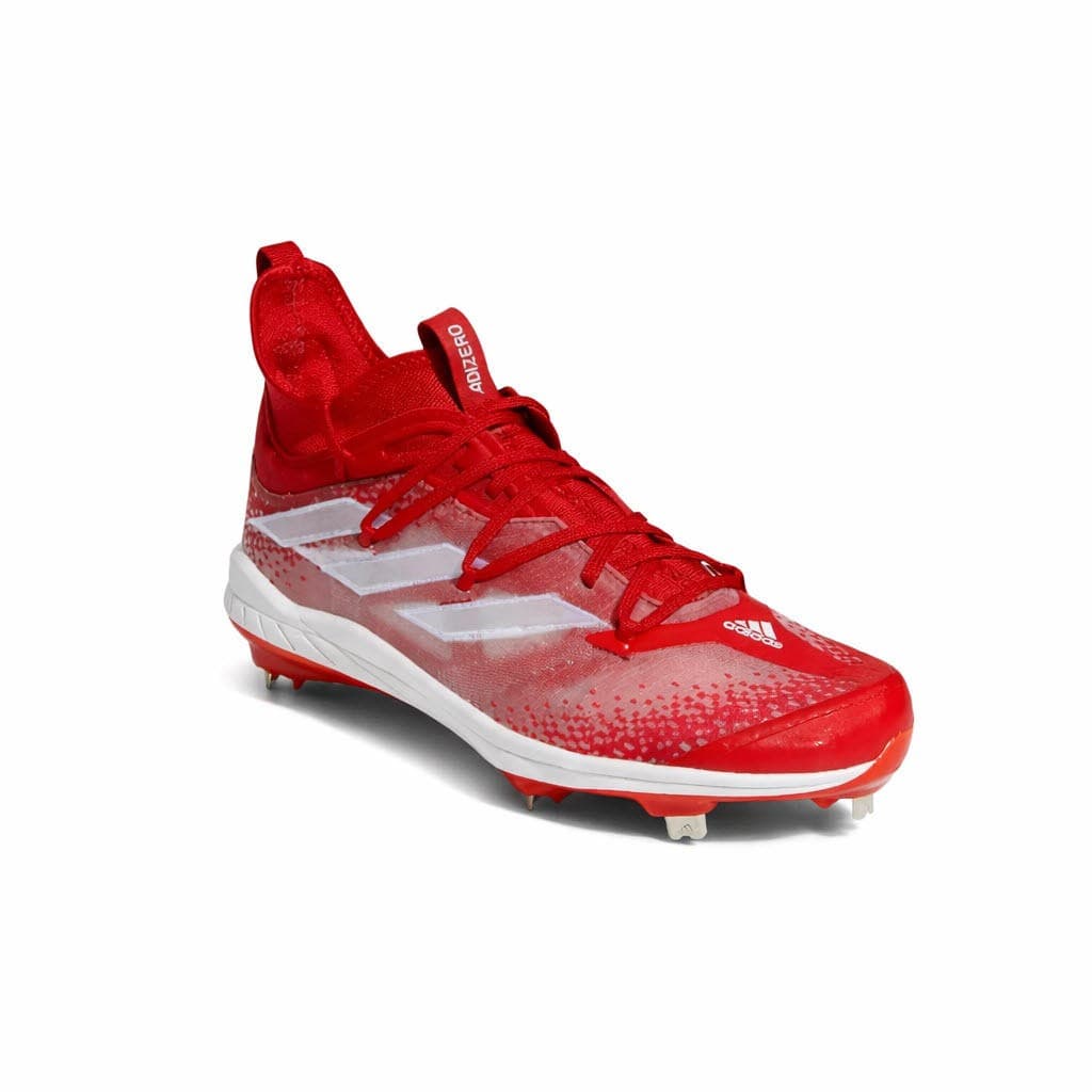 Adidas Adizero Afterburner NWV Red Metal Baseball Cleats Red Size 7.5 $150 Value